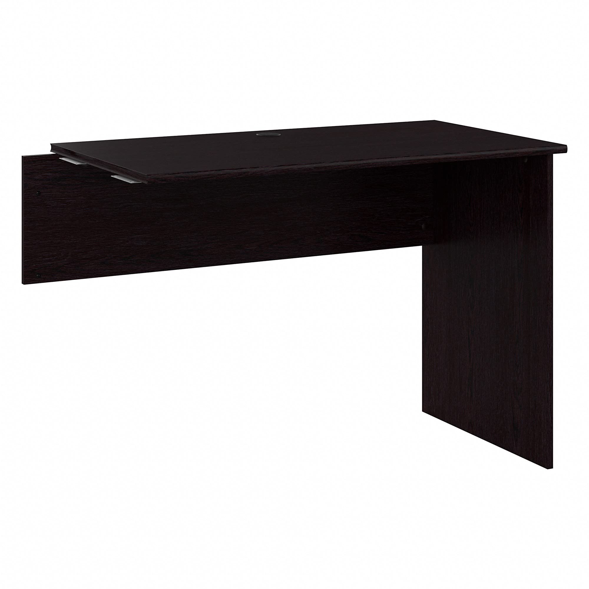 Bush Furniture Cabot 42-Inch Wide L-Shaped Computer Desk with Hutch in Espresso Oak Finish - Home Office Workstation for Small Spaces, Gaming & Remote Work Setup