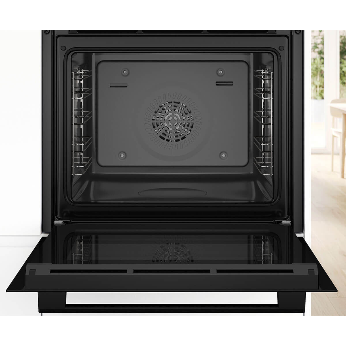 Bosch Series 4 60cm Built-In Electric Oven - Black (HBA534BB3A) for Modern Kitchens & Home Baking