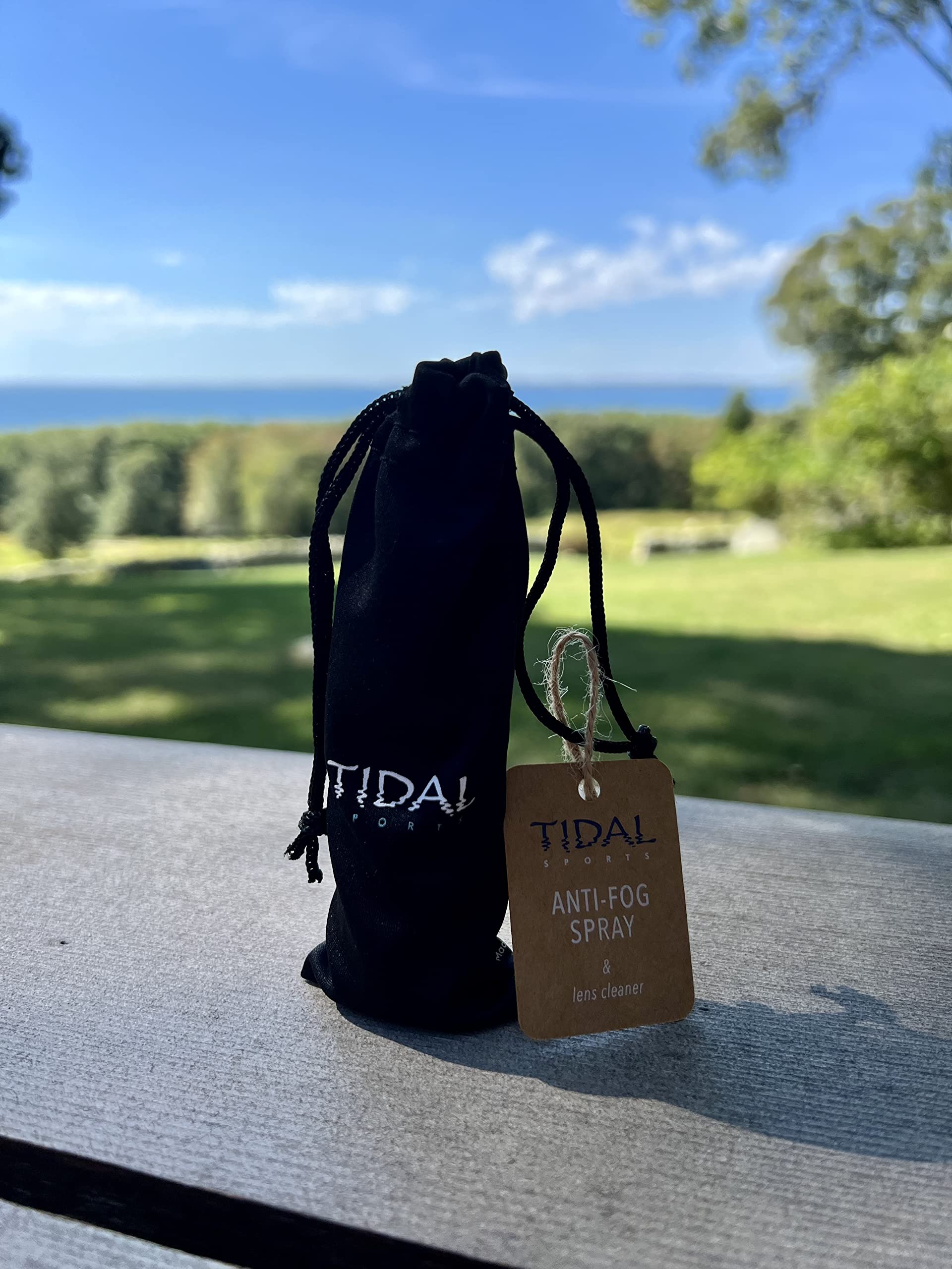 Tidal Anti Fog Spray for Scuba & Dive Masks - Defogger for Underwater Masks, Glass & Plastic Lenses | Prevent Fogging for Snorkeling, Swimming & Water Sports