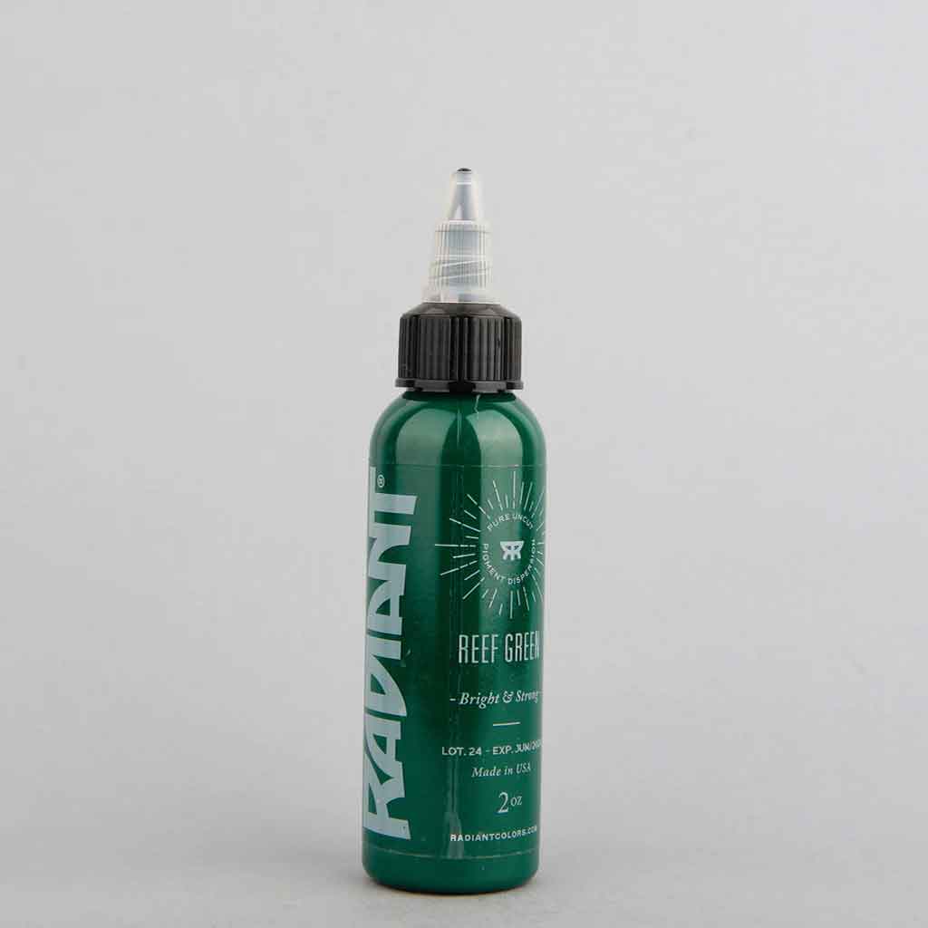 Reef Green Radiant Ink - 1 oz Bottle for Art, Calligraphy & DIY Projects | Premium Quality Pigment Ink for Scrapbooking, Card Making & Hand Lettering