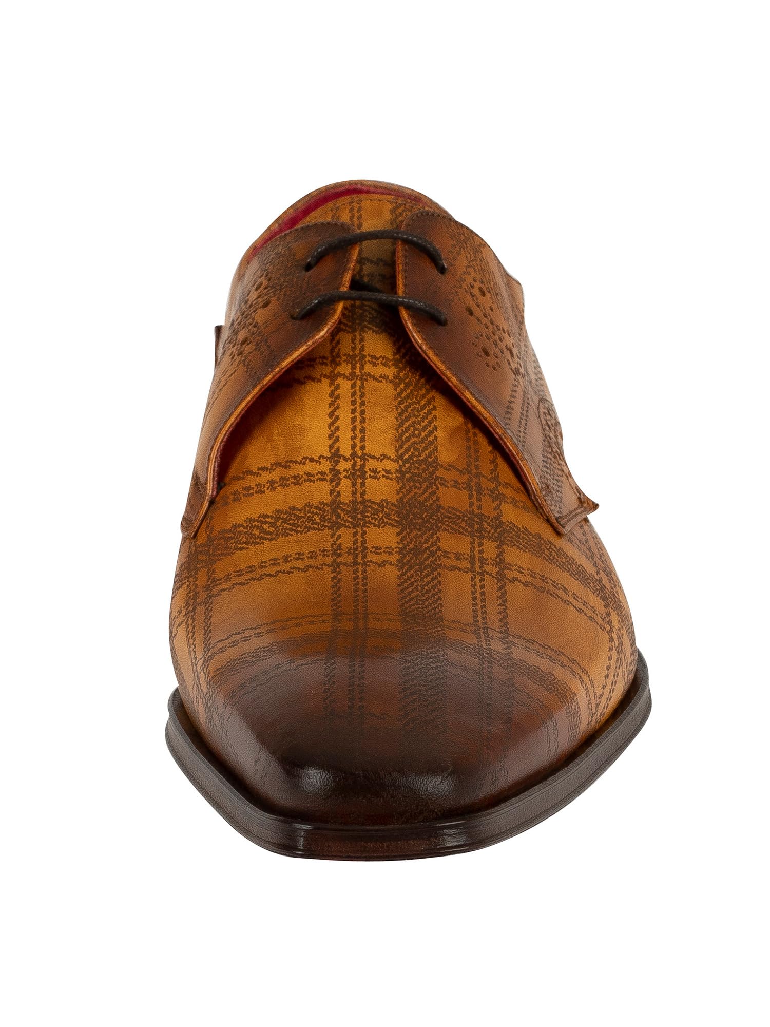 Premium Men's Genuine Leather Dress Shoes - Ambar Scottish Style Formal Oxfords for Business, Wedding & Office Wear