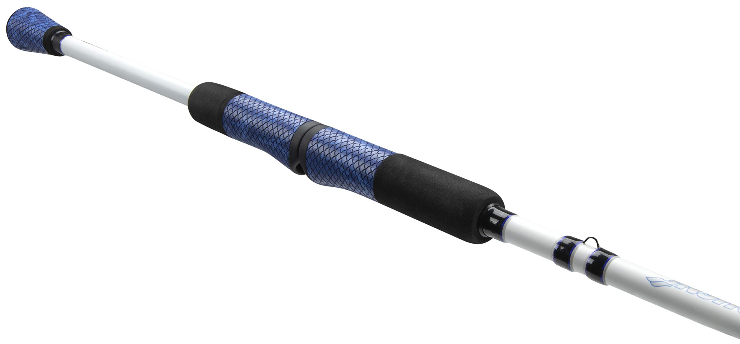 Lew's Inshore Speed Stick Spinning Fishing Rod - HM40 Graphite Blank with Stainless Steel Guides & Winn Dri-Tac Split Grip Handle | Saltwater & Freshwater Fishing for Bass, Trout, and Redfish
