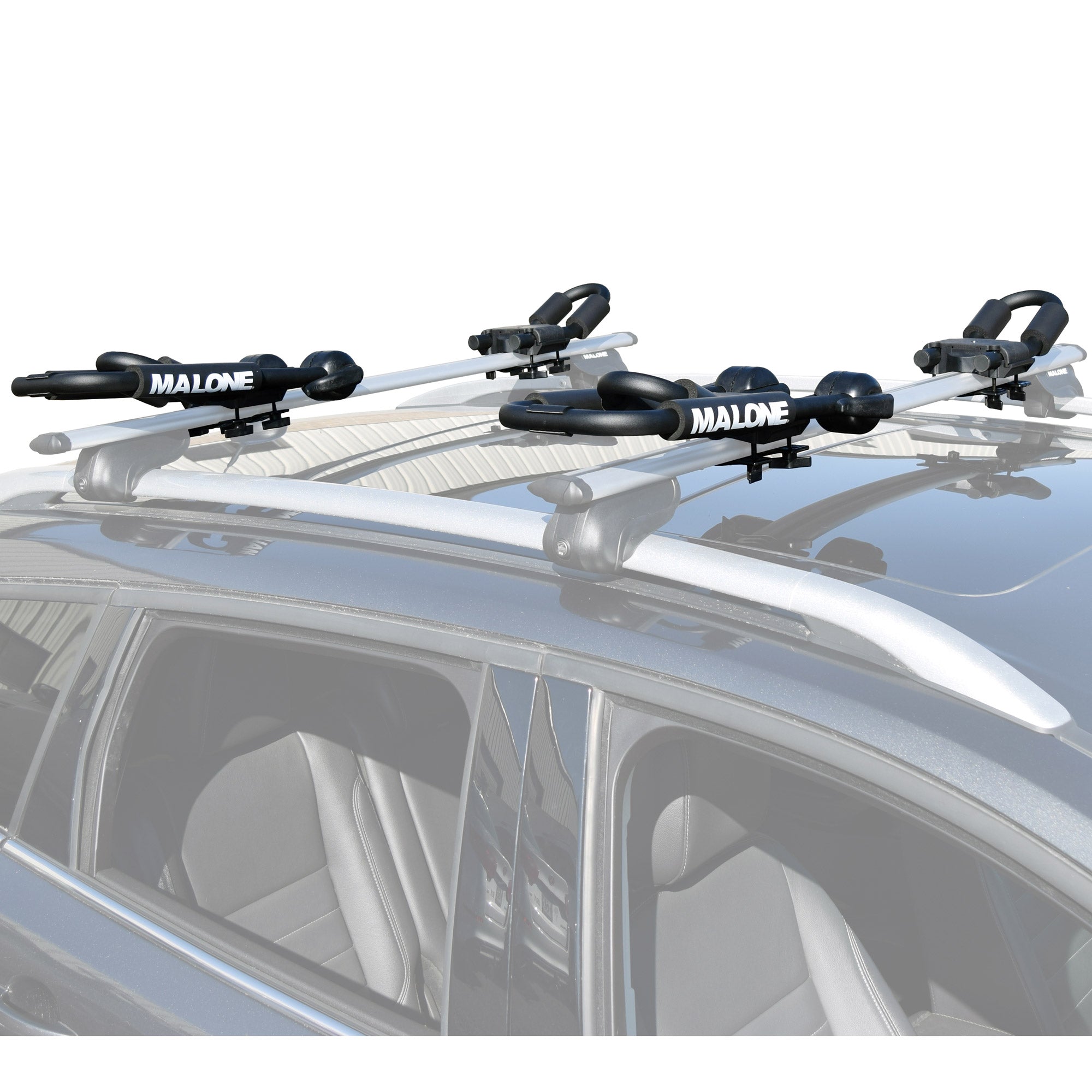 Malone FoldAway 5 MultiRack Watersports Carrier - Heavy Duty Kayak, Canoe & SUP Roof Rack for Cars, Trucks & SUVs - Perfect for Camping, Beach Trips & Outdoor Adventures