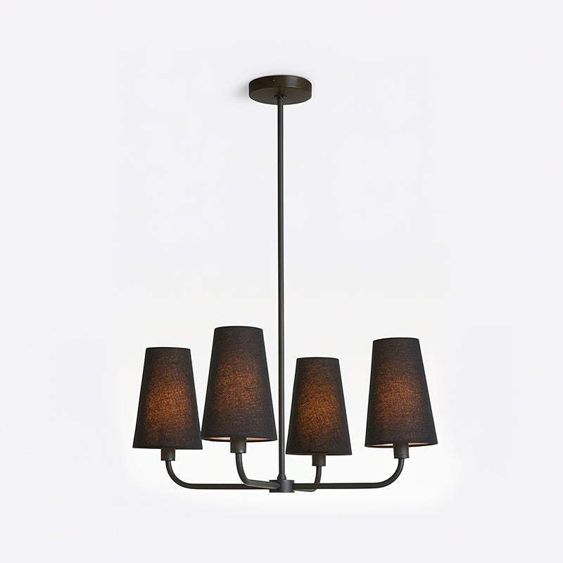 Ansel Chandelier - Modern Crystal Ceiling Light Fixture for Dining Room & Living Room | Elegant Lighting Decor for Home & Office