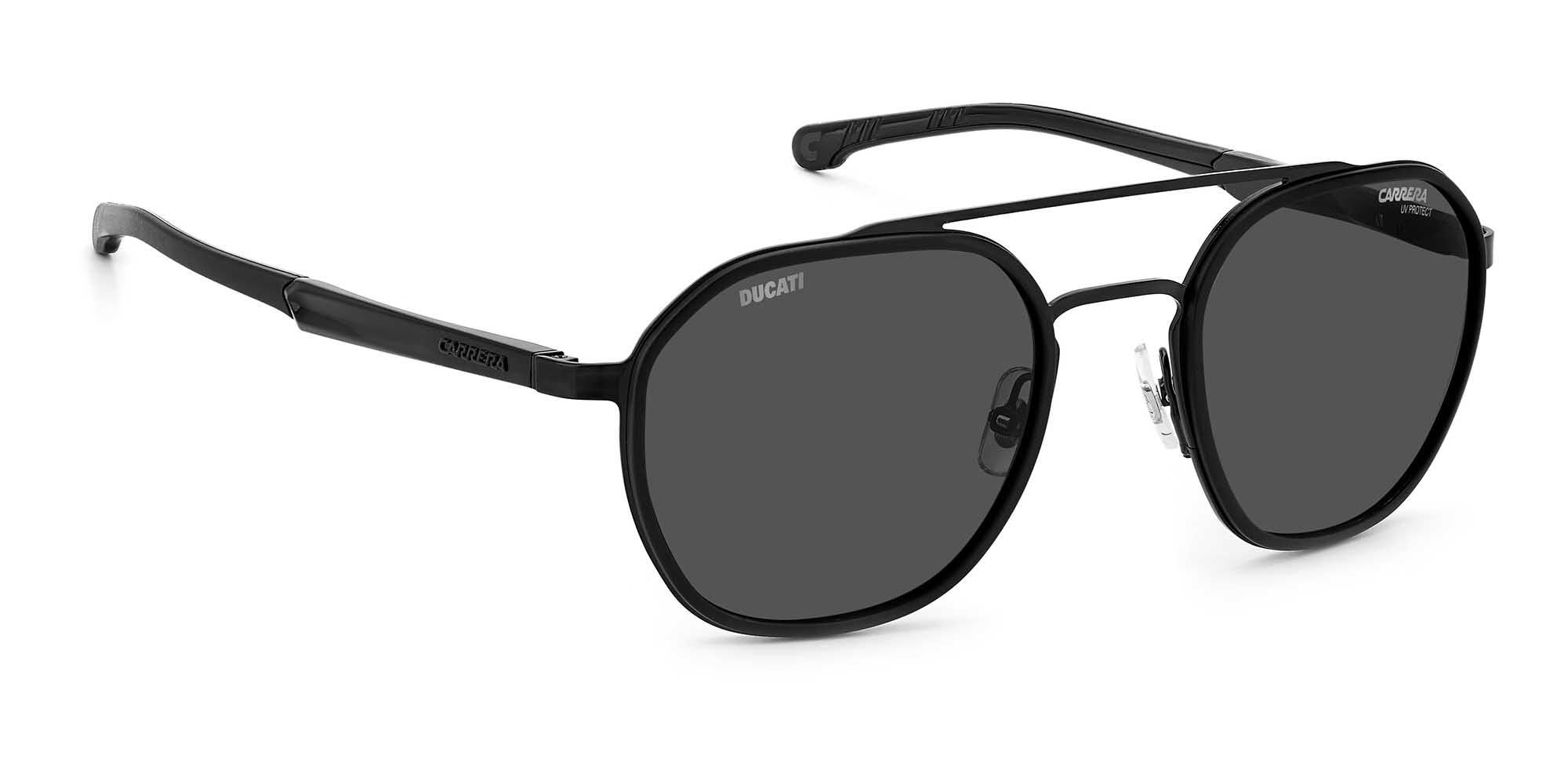 Carrera Ducati CARDUC 005/S Sunglasses - Polarized Motorcycle Riding Glasses for Men & Women - UV Protection for Cycling, Driving, and Outdoor Sports