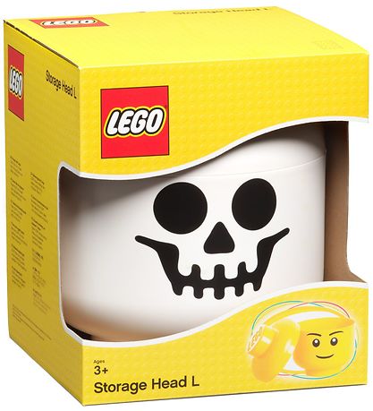 LEGO Storage Head Organizer - Large Skeleton Design for Brick Toys | Perfect for Kids' Room & Playroom Organization