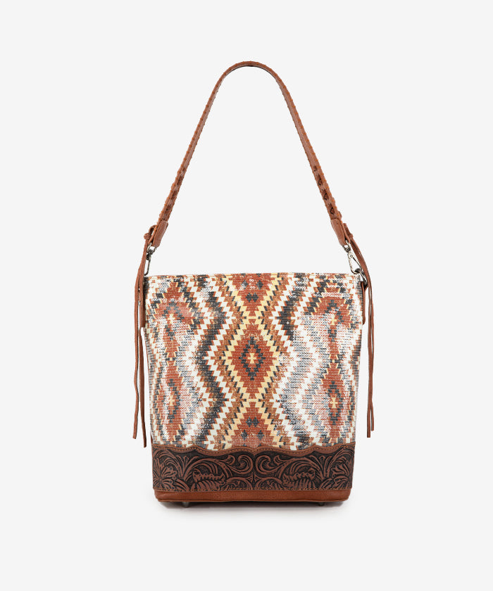 Montana West Sequined Aztec Concealed Carry Hobo Bag - Stylish & Functional Crossbody Purse for Women | Perfect for Everyday Use, Travel & Concealed Carry