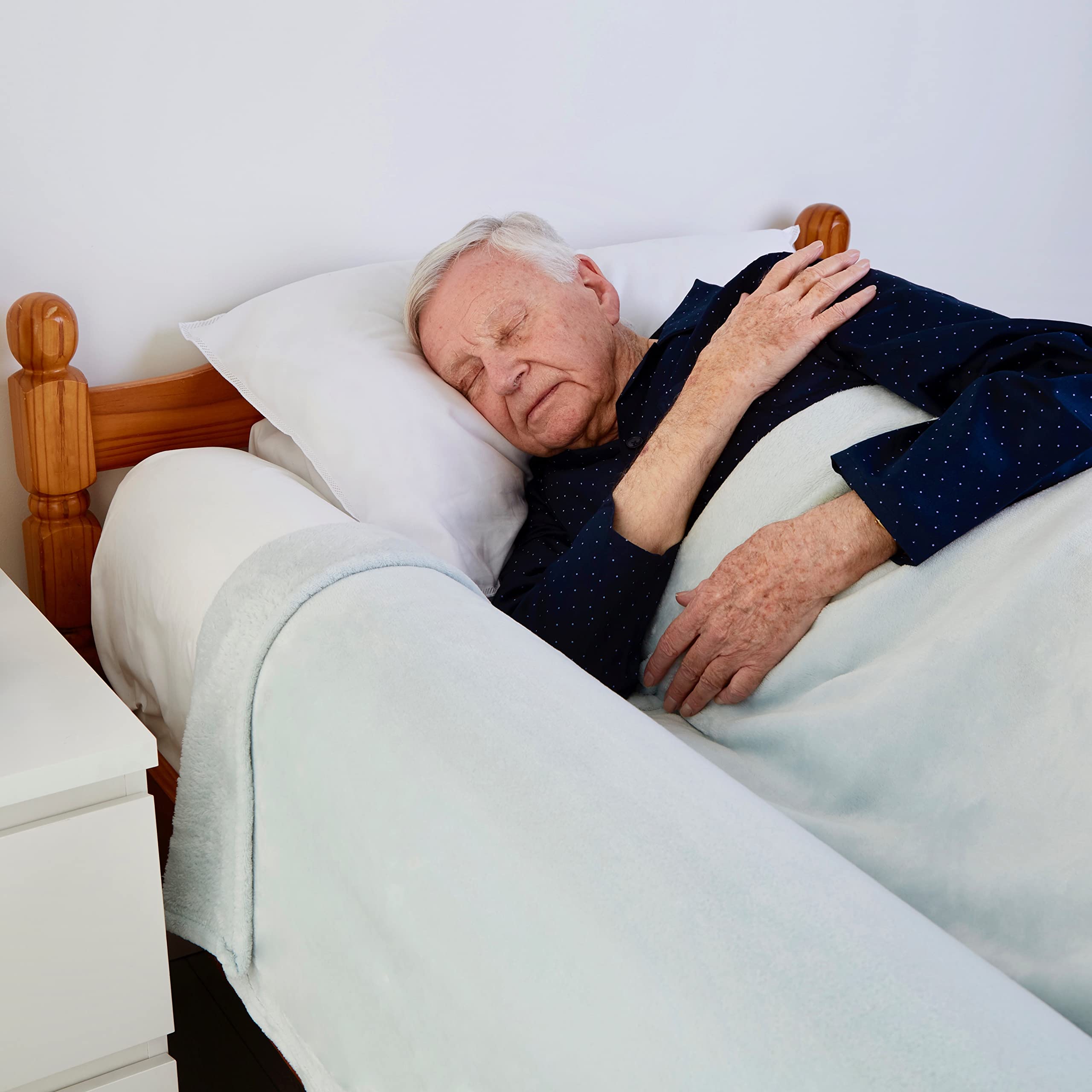 GoBobos Bed Rail for Elderly - Adjustable Safety Bed Rail for Seniors & Adults | Sturdy Bed Guard for Double Beds | UK Brand | Fall Prevention & Home Care Aid for Elderly Safety