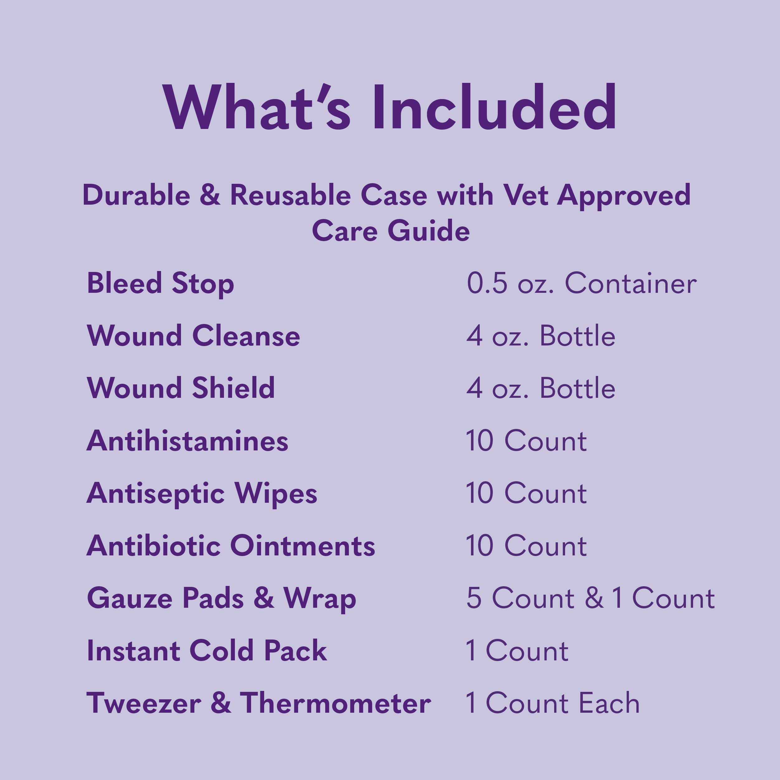 MySimplePetLab Dog First Aid Kit - Essential Pet Medical Supplies for Travel, Wounds, Cuts & Minor Injuries | Compact Emergency Care for Dogs at Home, Hiking or Road Trips
