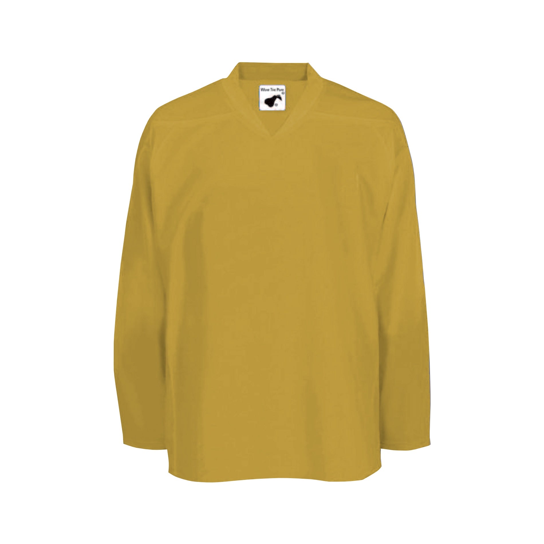 Pearsox Air Mesh Hockey Jersey - Vegas Gold - Lightweight & Breathable for Ultimate Performance - Perfect for Ice Hockey, Street Hockey & Sports Fans