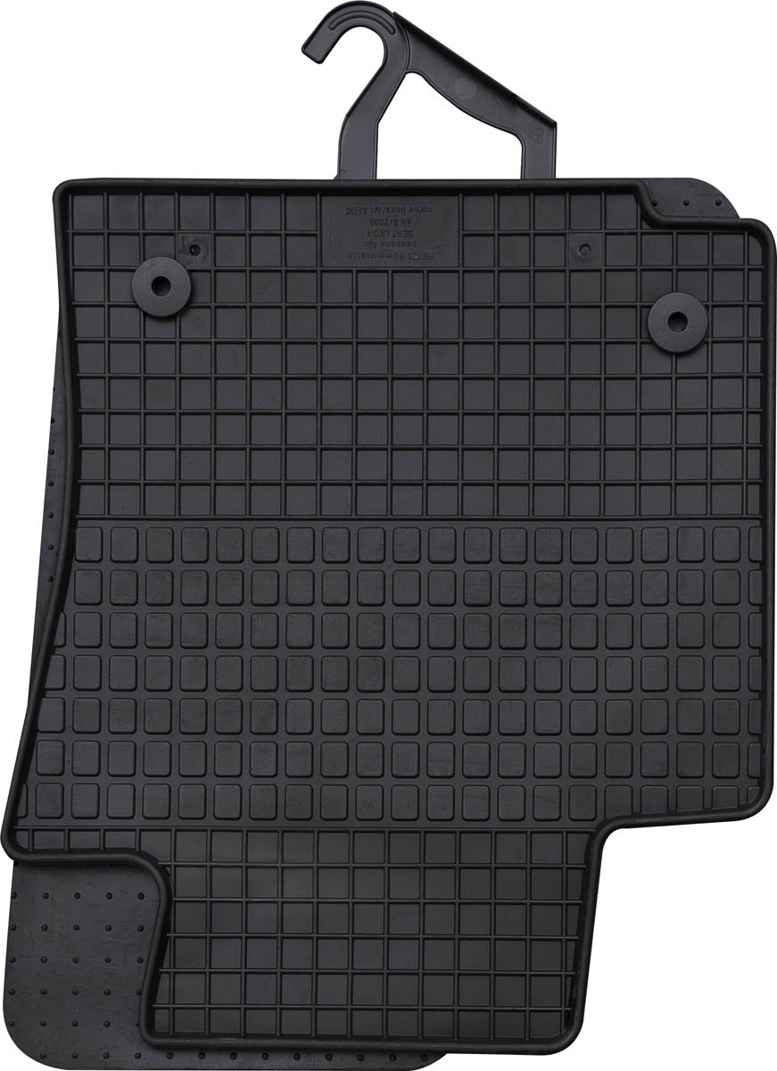 84110 Heavy Duty Rubber Mats, Set of 4 - Non-Slip Floor Protection for Garage, Gym & Workshop | Durable & Easy to Clean