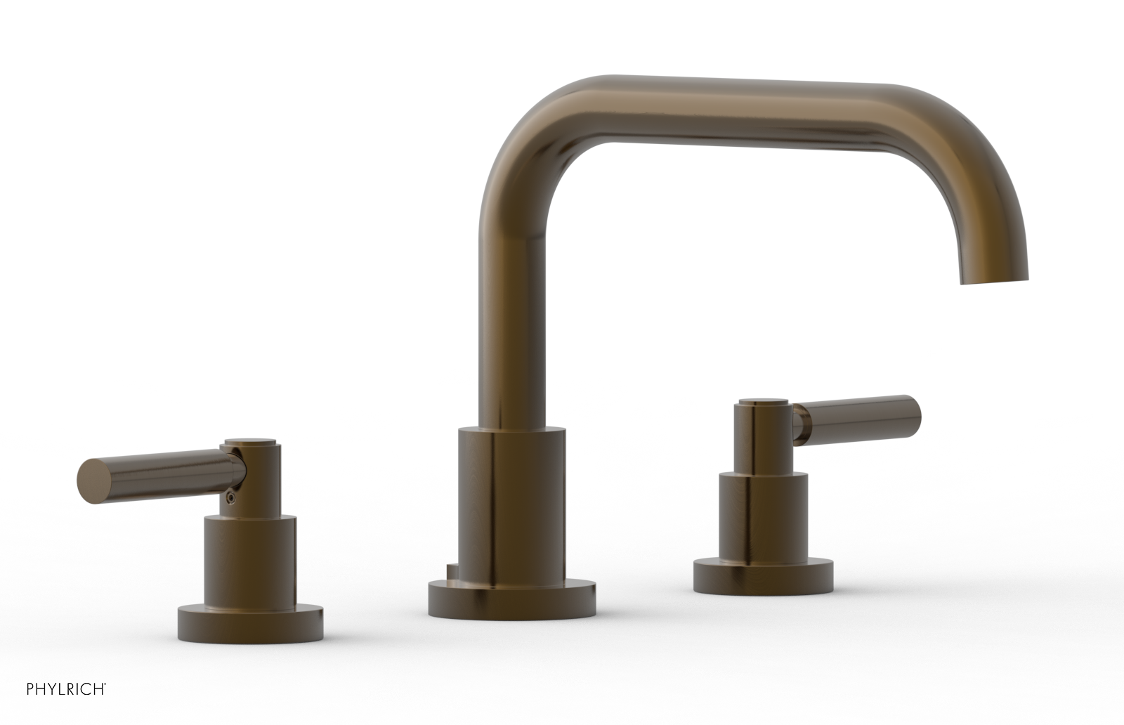 Premium Deck Tub Set with Lever Handles - D1132D - Durable Outdoor Faucet for Garden, Patio, and Poolside Use