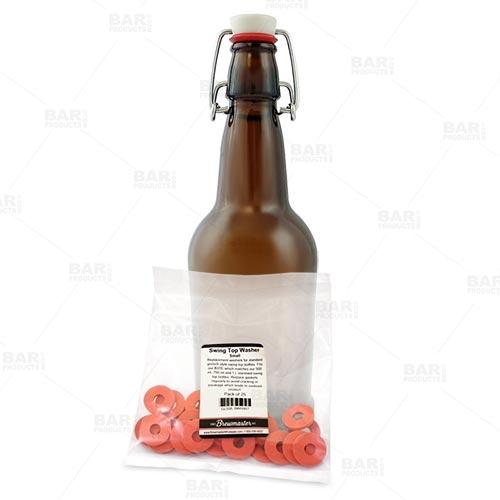 EZ Cap Bottle Replacement Washers - 25 Pack for Flip Top Swing Lid Bottles | Perfect for Home Brewing, Kombucha & Fermentation Projects
