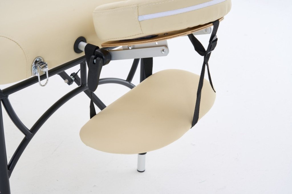 Greenlife® 5 Aluminum Super Stable Portable Massage Table - 2 Section Adjustable Height for Professional & Home Use - Perfect for Massage Therapists, Spas & Relaxation at Home