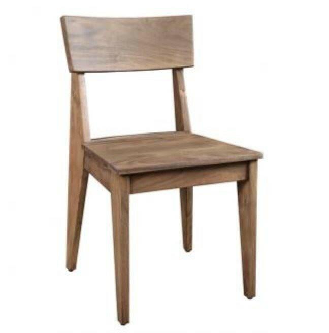 Solid Ironwood Dining Set - 4 Chairs & Matching Bench | Rustic Wooden Kitchen Table for Family Gatherings & Dinner Parties