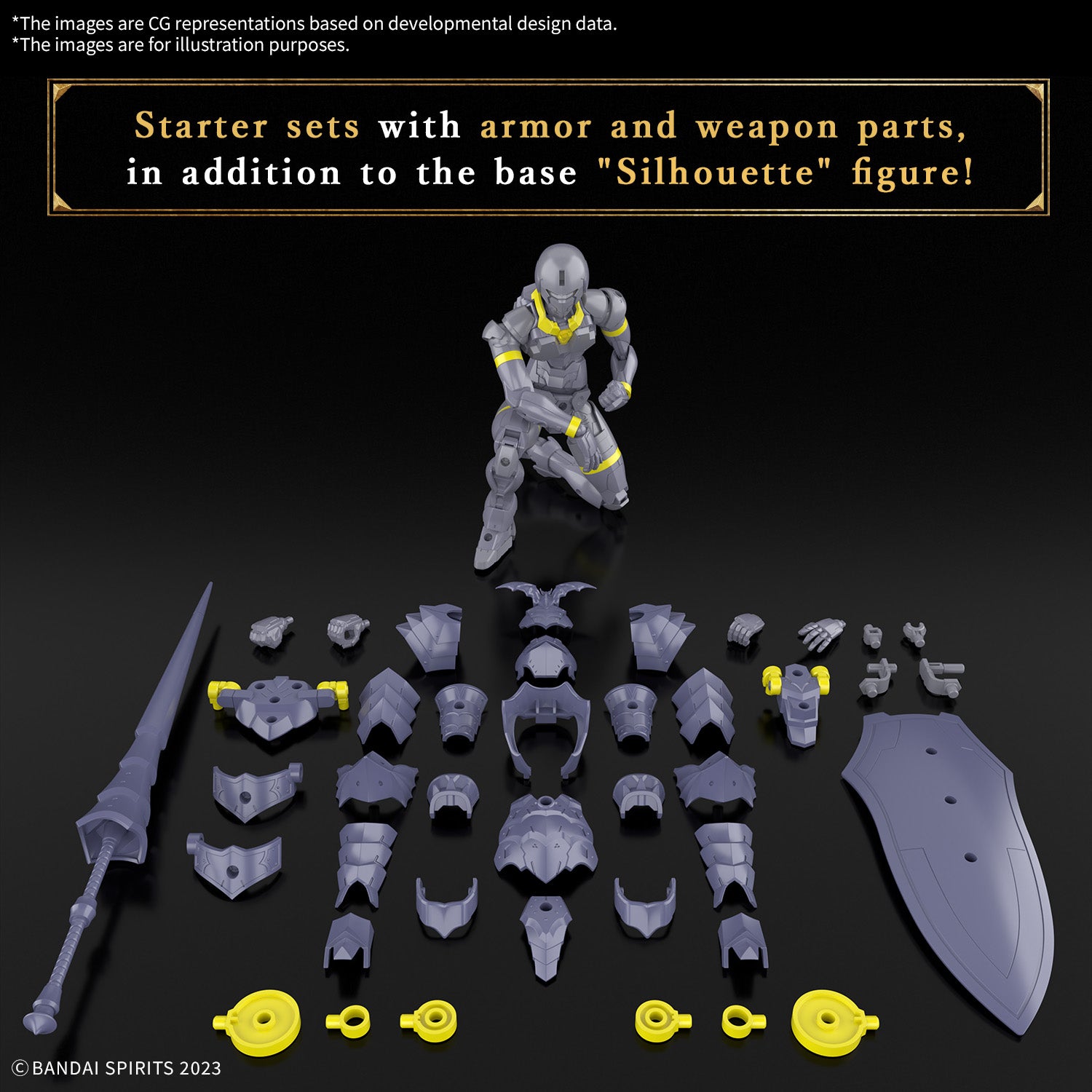 Bandai 30 Minutes Fantasy 30MF #10 1/144 Liber Lancer Model Kit (Japan Version) - Perfect for Anime Collectors & Hobbyists - Build & Display Your Mecha Fantasy
