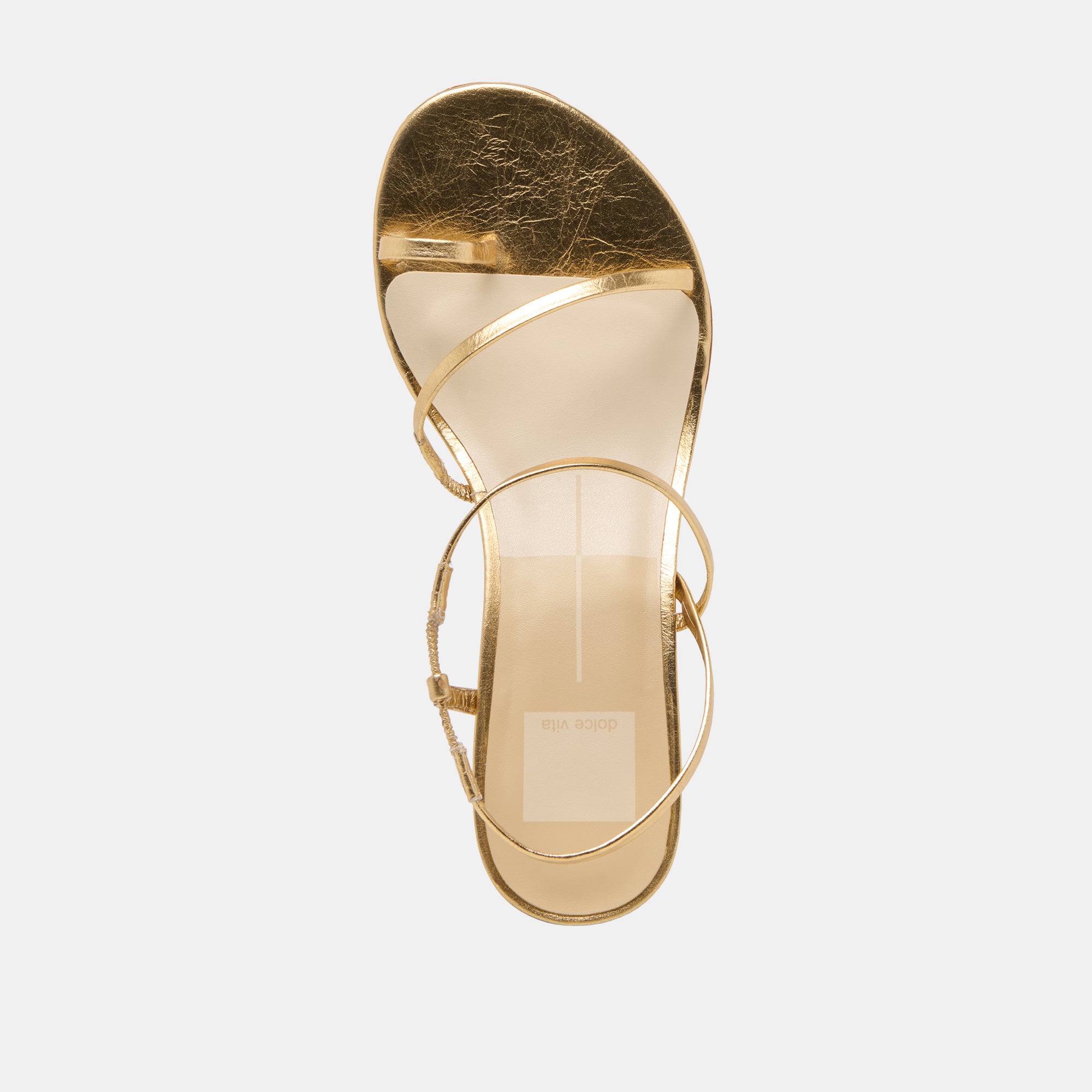 TRINI Women's Gold Leather Heels - Elegant High Heel Sandals for Parties, Weddings & Evening Events | Comfortable & Stylish Dress Shoes