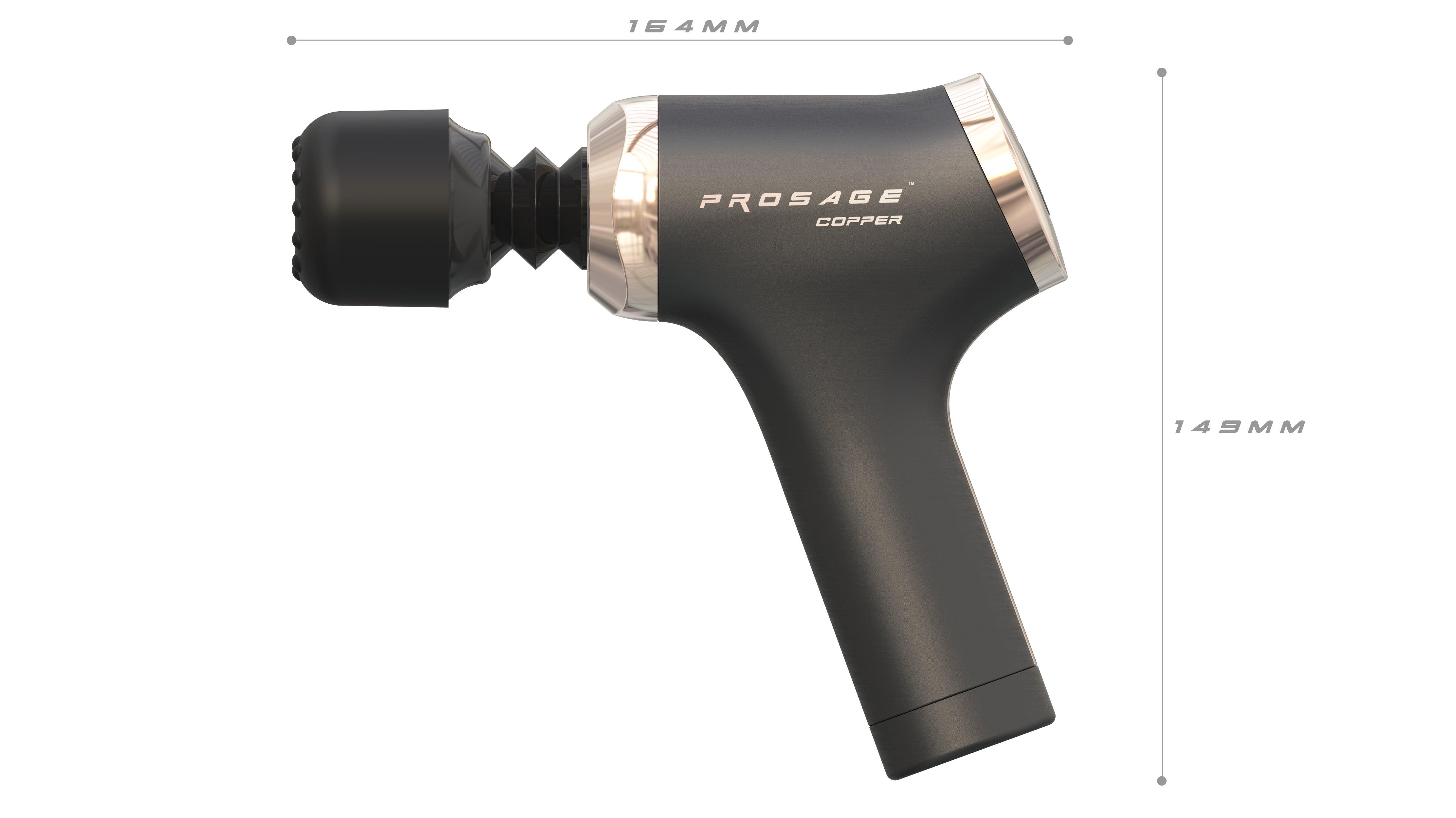 Evertone Prosage Copper Massager - Handheld Deep Tissue Massage Tool for Pain Relief & Muscle Recovery - Perfect for Athletes, Yoga, Post-Workout & Home Use
