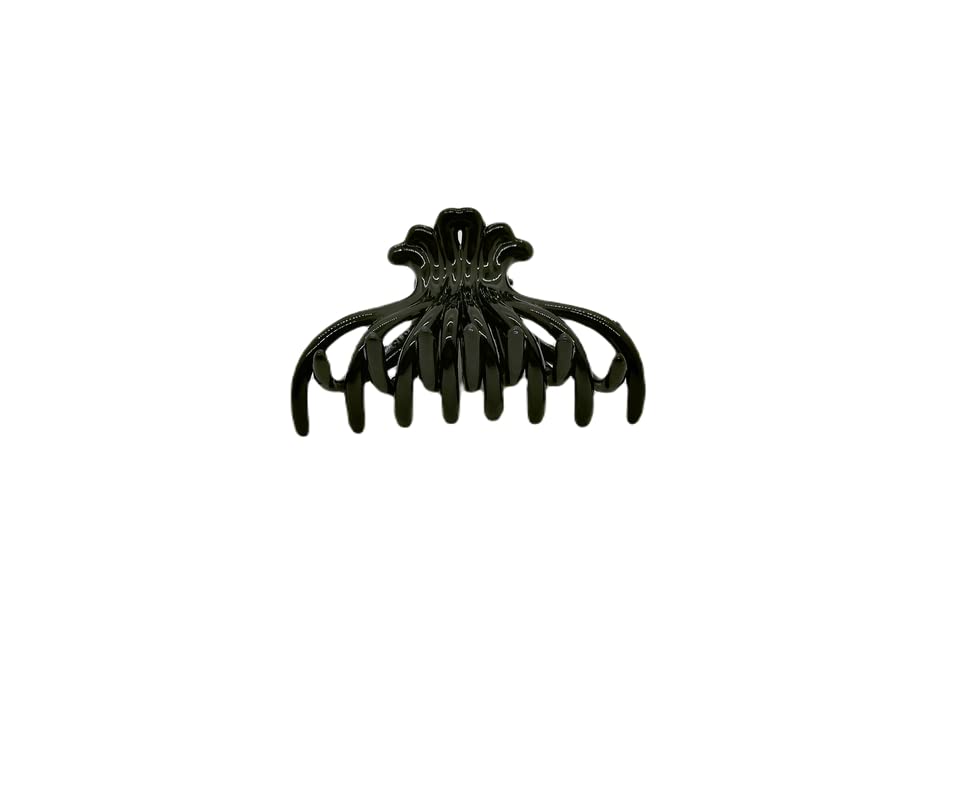 PEAcock Unbreakable Medium Hair Clips for Women & Girls - Half Up Hair Claw Clips for Ponytails, Buns & Everyday Hairstyles - Durable Hair Accessories for Work, School & Casual Wear