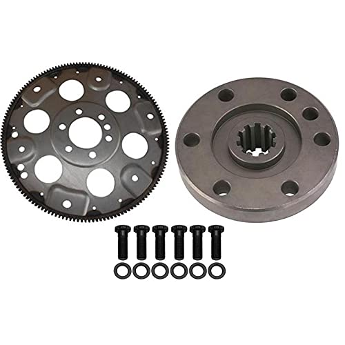 Bert and Brinn Coupler, Flexplate and Bolt Kit - 2-Piece Main SBC Replacement for Chevy Small Block Engines - Perfect for Engine Rebuilds & Performance Upgrades