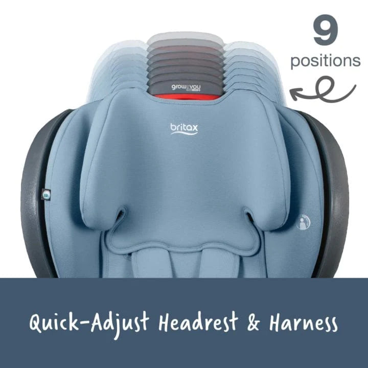 Britax Grow With You ClickTight Plus Convertible Car Seat - Safe & Comfortable for Infants to Toddlers - Perfect for Family Travel & Everyday Use