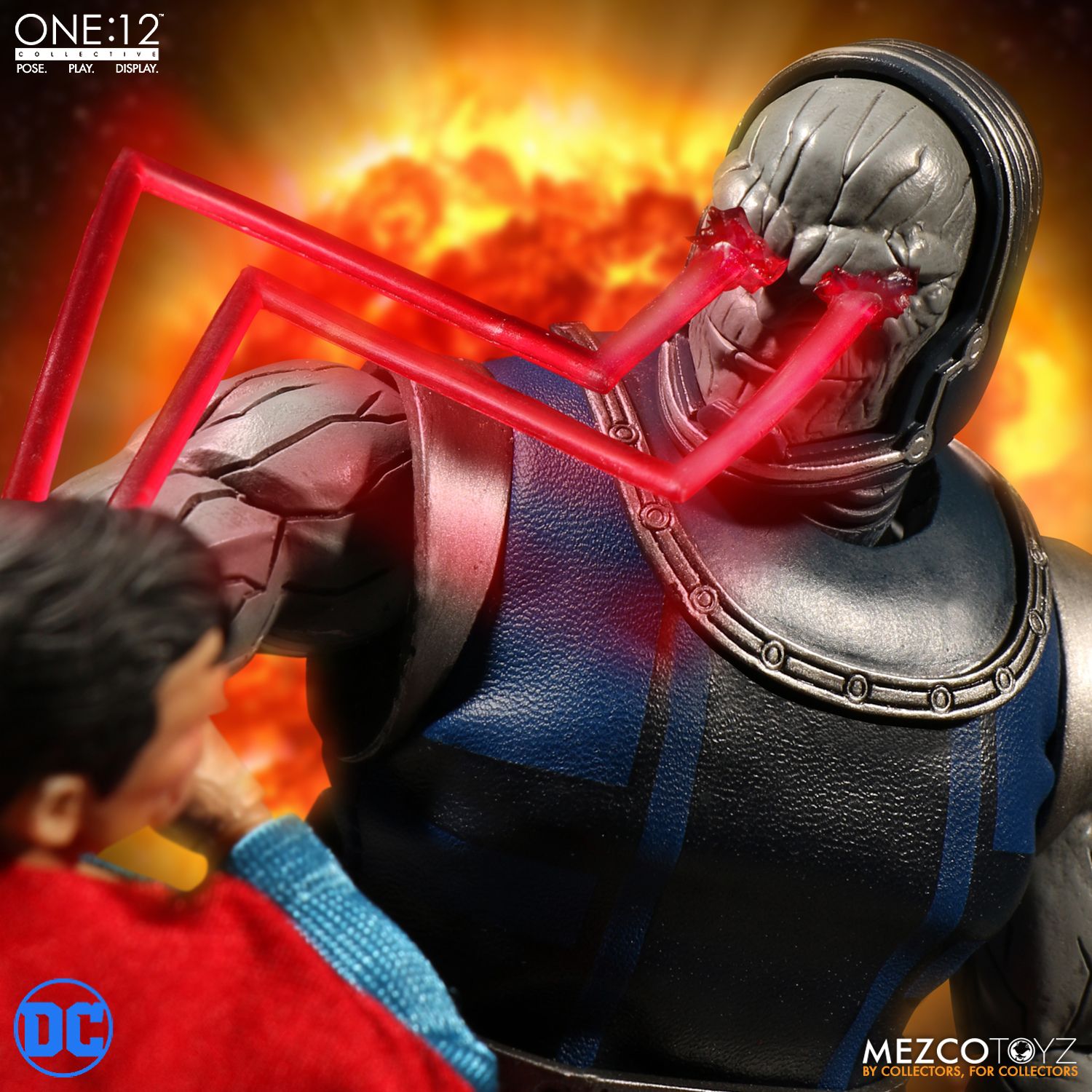 Mezco Toyz One:12 Collective DC Comics Darkseid 1/12 Scale Action Figure - Premium Collectible Toy for DC Fans, Display & Photography Scenes