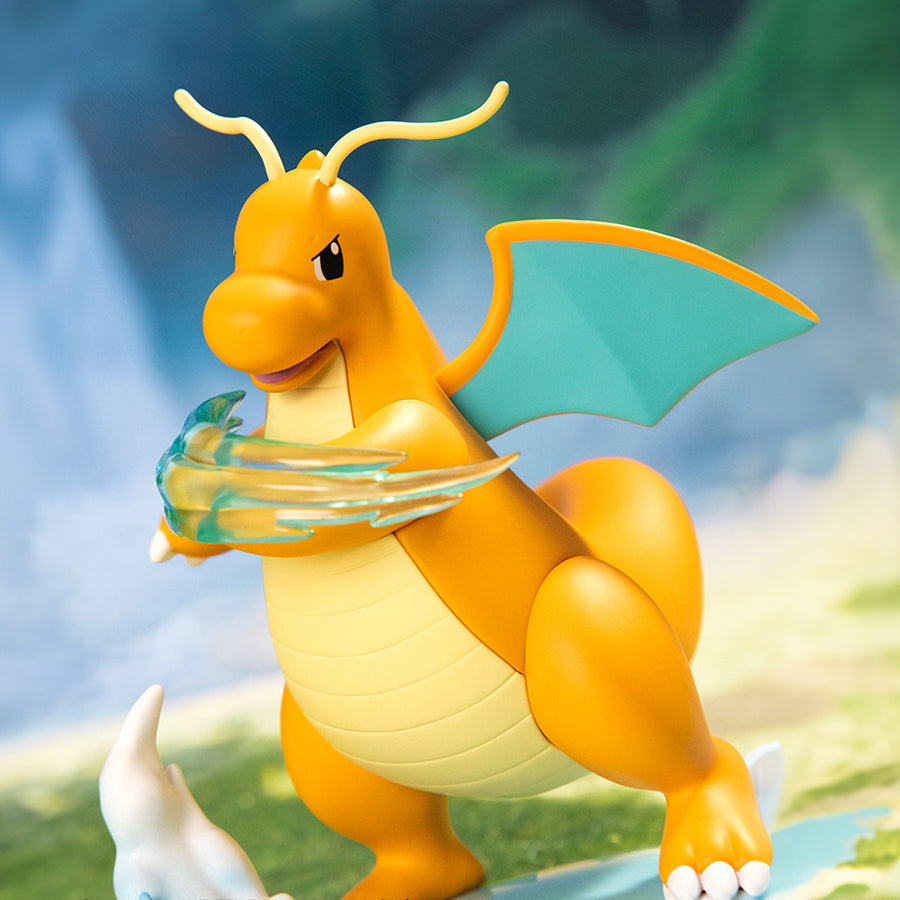Pokemon Dragonite Prime Figure Mini - Collectible Pokemon Toy for Kids & Adults - Perfect for Display, Gifts, and Pokemon Battles