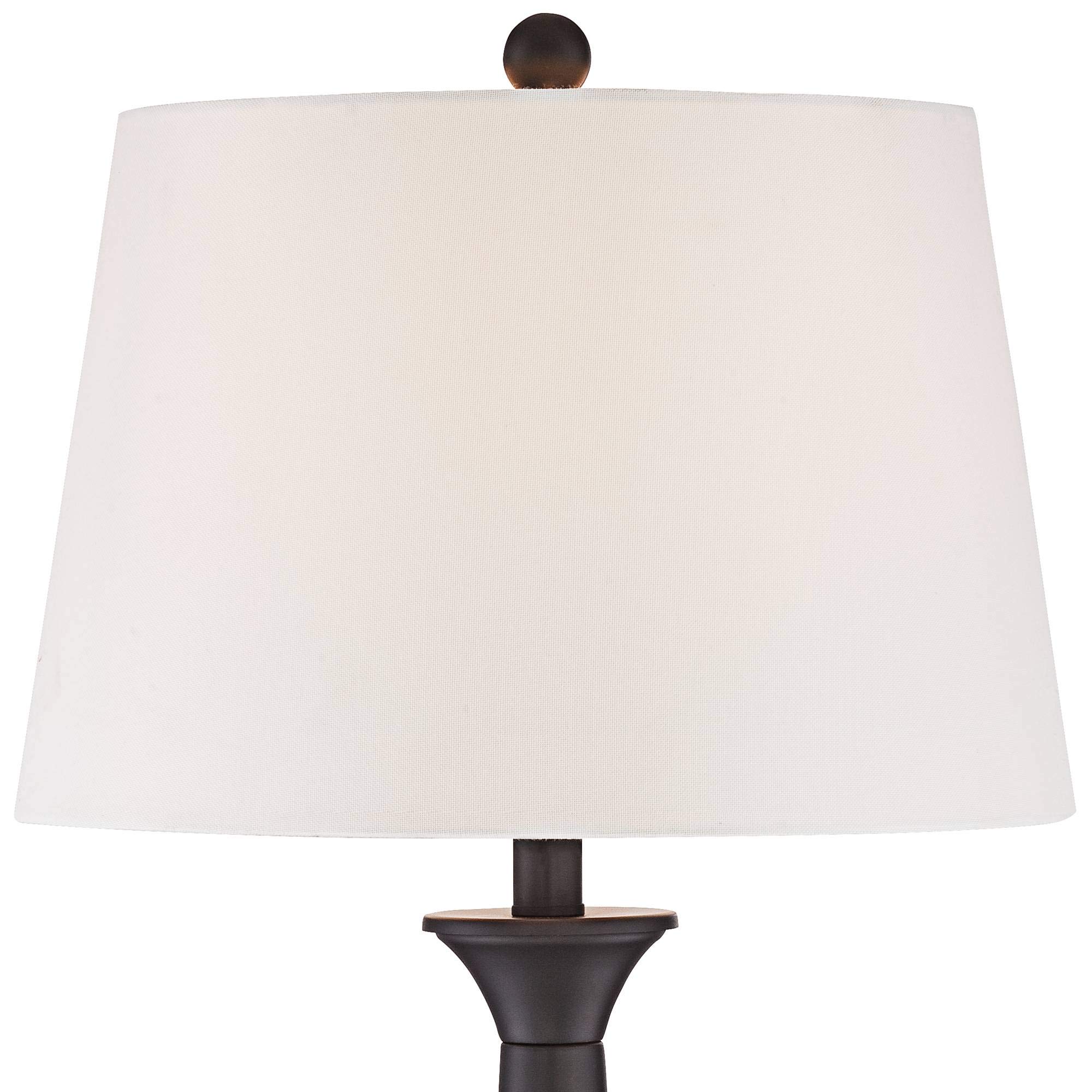 360 Lighting Dolbey Rustic Farmhouse Table Lamps Set of 2 - 28