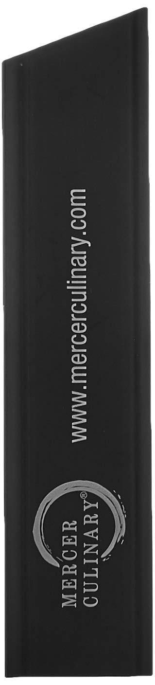 Mercer Culinary Knife Guard - 4 Inch x 1 Inch Black Blade Protector | Safe Knife Storage for Kitchen, Travel & Camping | Fits Most Chef Knives & Santoku Knives