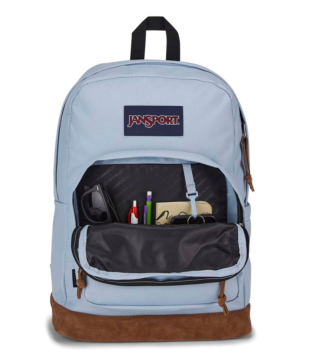 JanSport Right Pack Backpack - Lightweight Durable School & Travel Backpack for Students & Commuters - Blue Dusk Color - Perfect for College, Hiking & Everyday Use