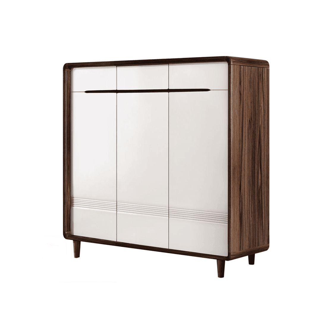 Dune Junior 3-Door Shoe Storage Cabinet - Organize Entryway, Closet & Mudroom Shoes | Space-Saving Shoe Rack for Kids & Adults
