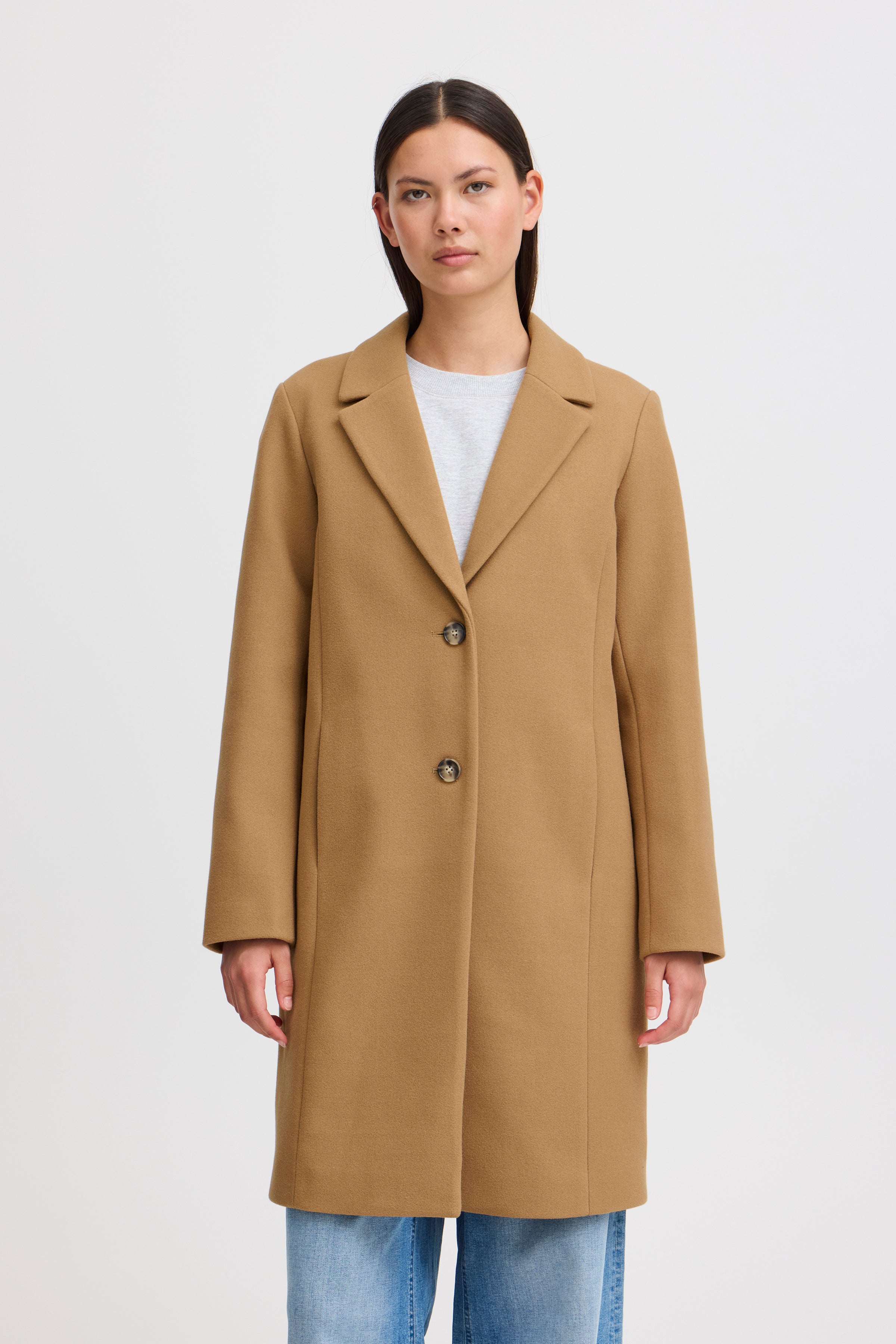 Juliette Coat - Elegant Women's Winter Jacket with Tiger's Eye Pattern | Warm Outerwear for Cold Weather | Perfect for Office, Dating & Holiday Outfits