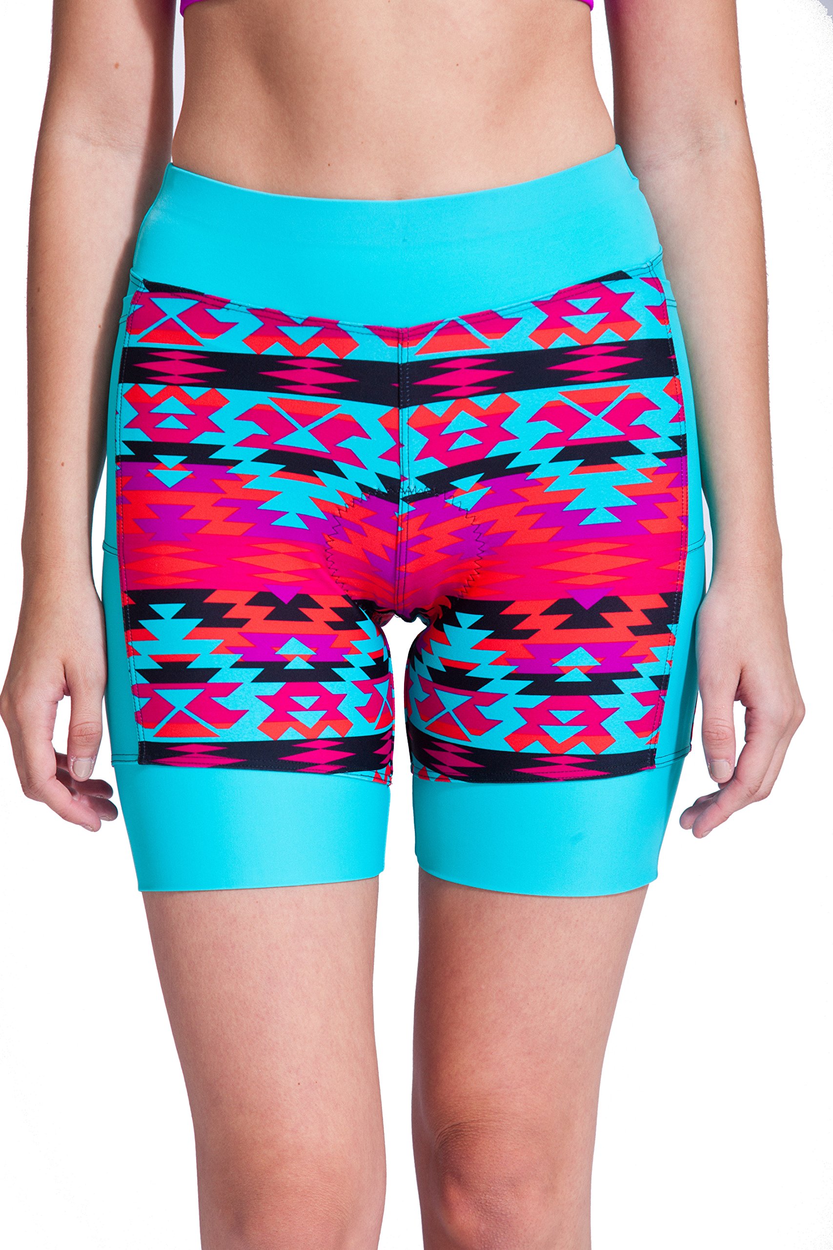 Women's Terra Padded Multisport Shorts - Breathable Athletic Shorts for Running, Cycling & Workouts - Perfect for Gym, Yoga & Outdoor Activities