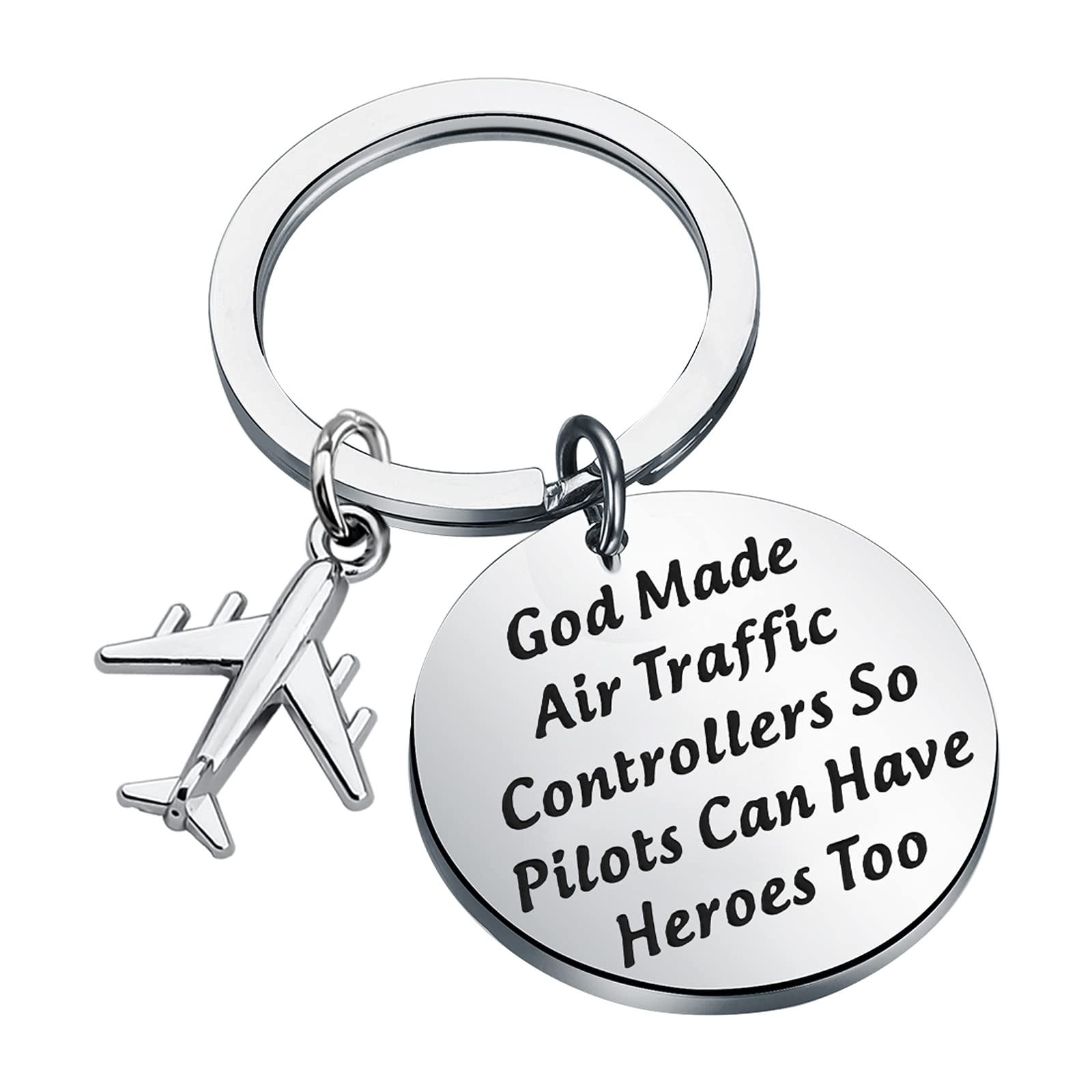 Air Traffic Controller Keychain Gift - Perfect for Aviation Enthusiasts & Flight Controllers