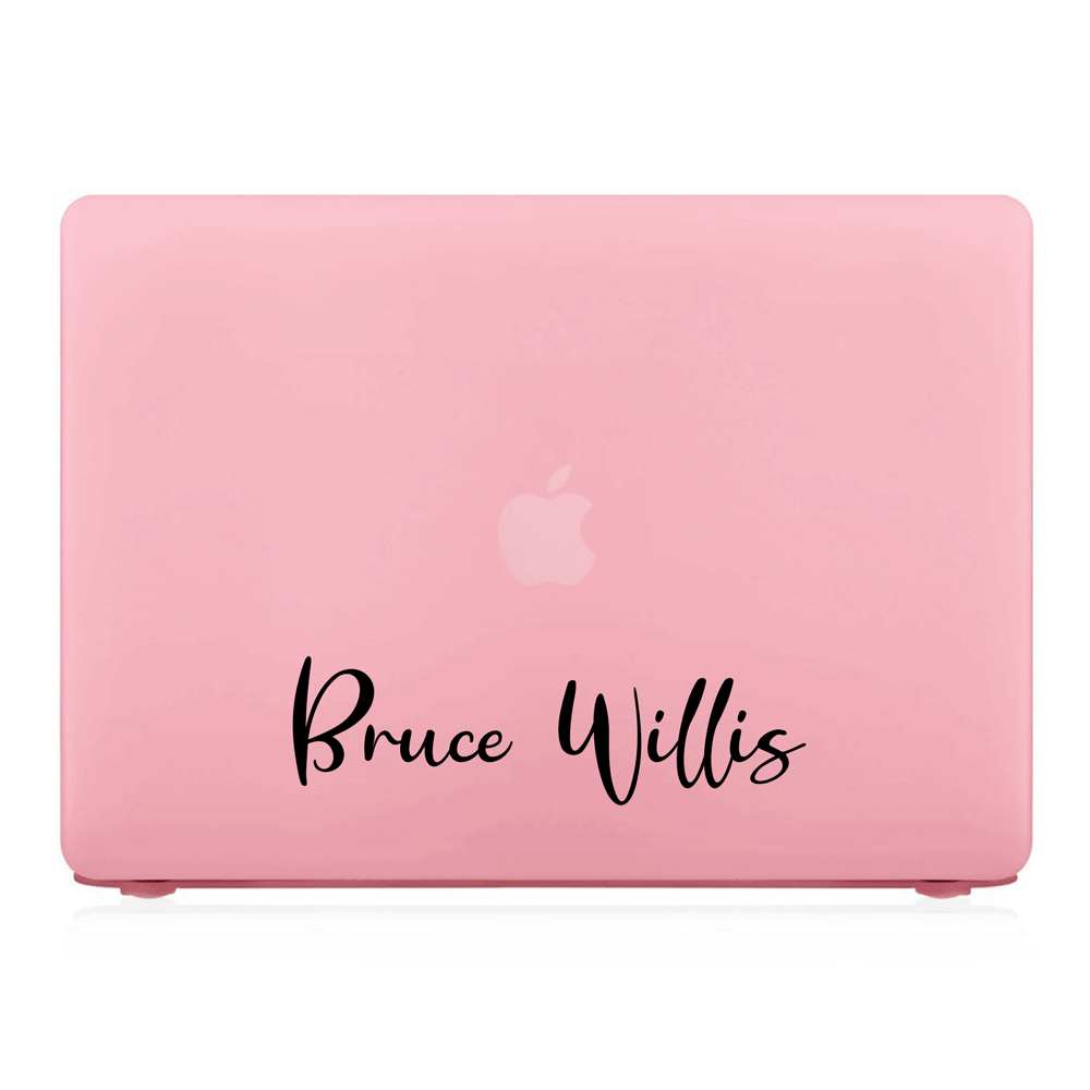 Durable MacBook Hardshell Case with Custom Handwriting Signature - Perfect for Work, School & Travel Protection