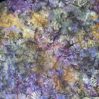 Handmade Batik Fabric - Purple & Brown Cotton Backing for Quilting, Clothing & Home Decor | Premium Quality, Soft & Durable Material for DIY Crafts, Sewing Projects & Fashion Design