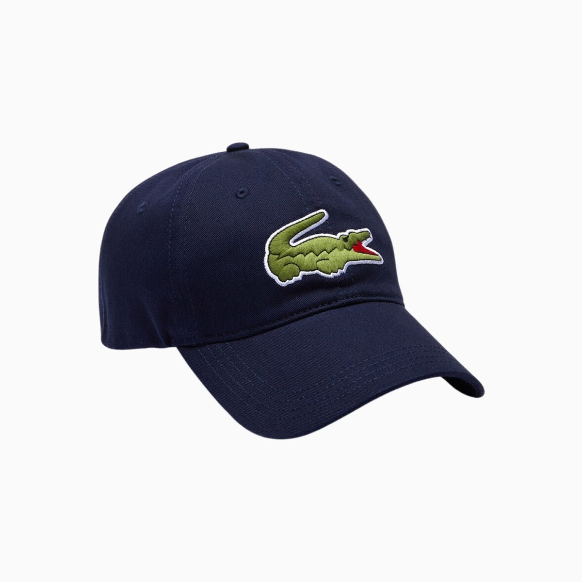 Stylish Contrast Strap & Oversized Crocodile Cotton Cap for Men - Trendy Baseball Hat for Outdoor Sports, Streetwear Fashion and Daily Casual Wear