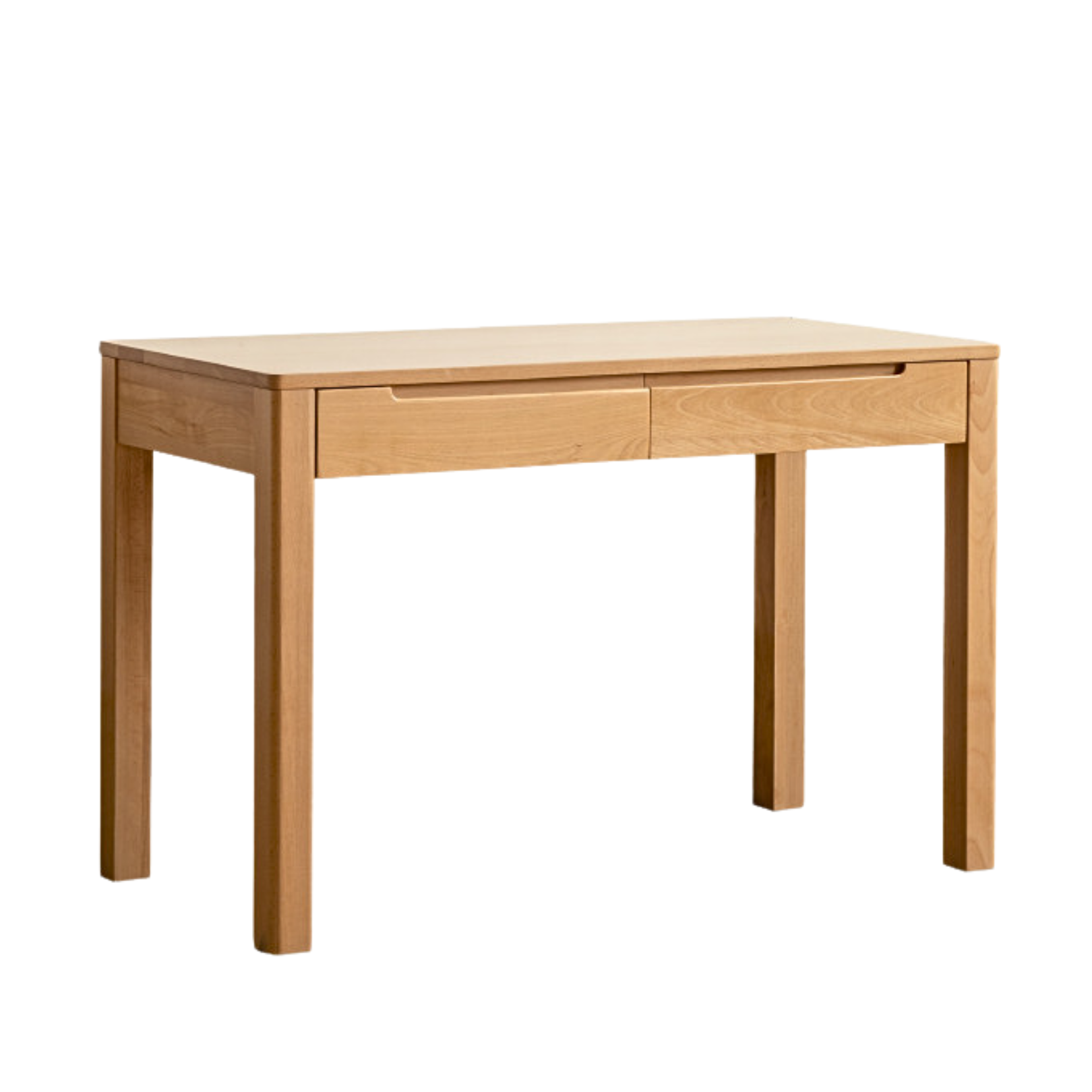 Premium Solid Wood Office Desk - Oak & Beech - Modern Home Office Furniture for Remote Work & Study
