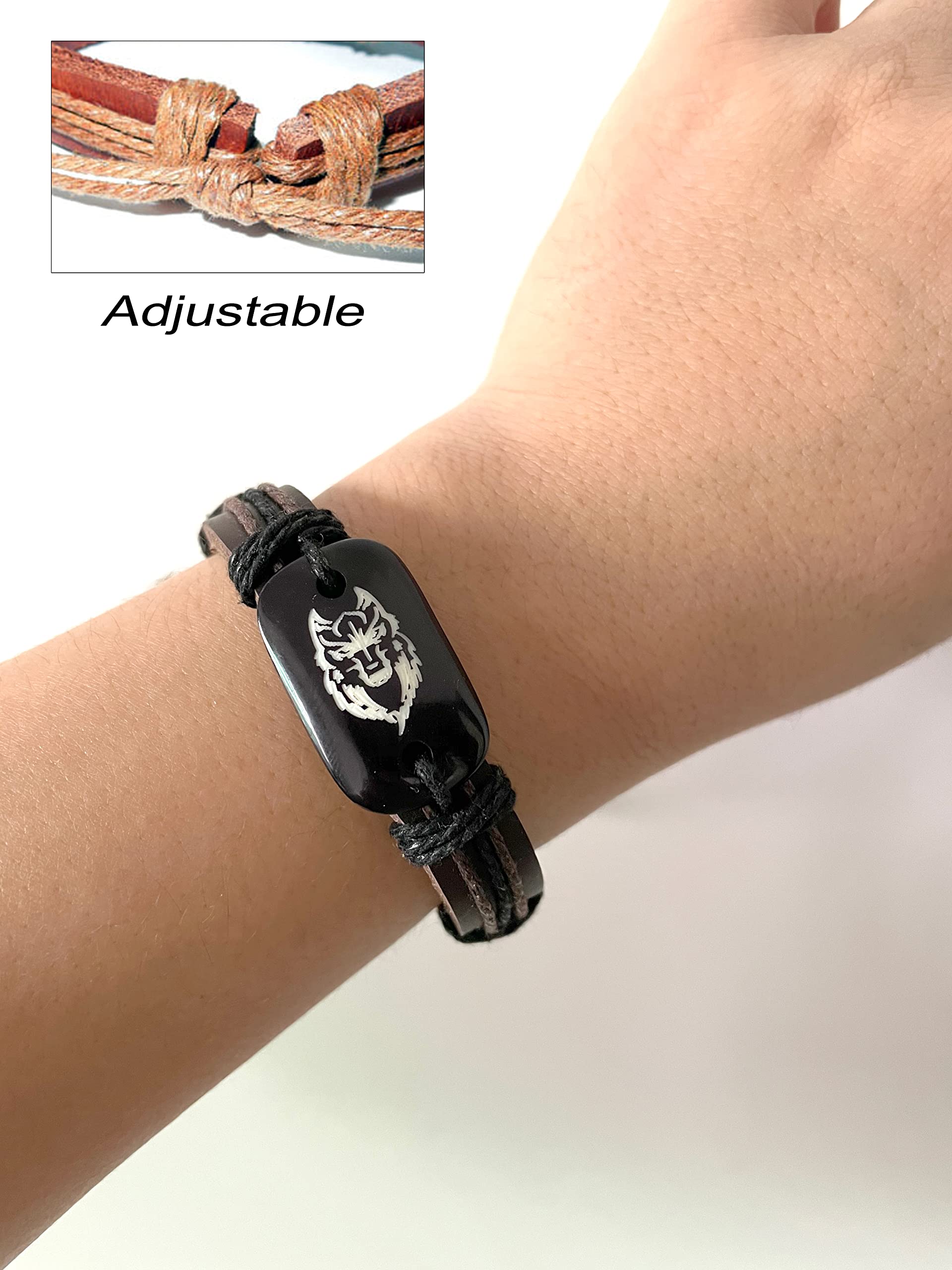 Engraved Wolf Ring for Men & Women - Silver Plated Stainless Steel Viking Jewelry, Norse Wolf Head Ring for Biker, Punk, Gothic & Cocktail Party Fashion Accessories | Perfect Gift for Lovers of Viking Culture & Nature-Inspired Jewelry