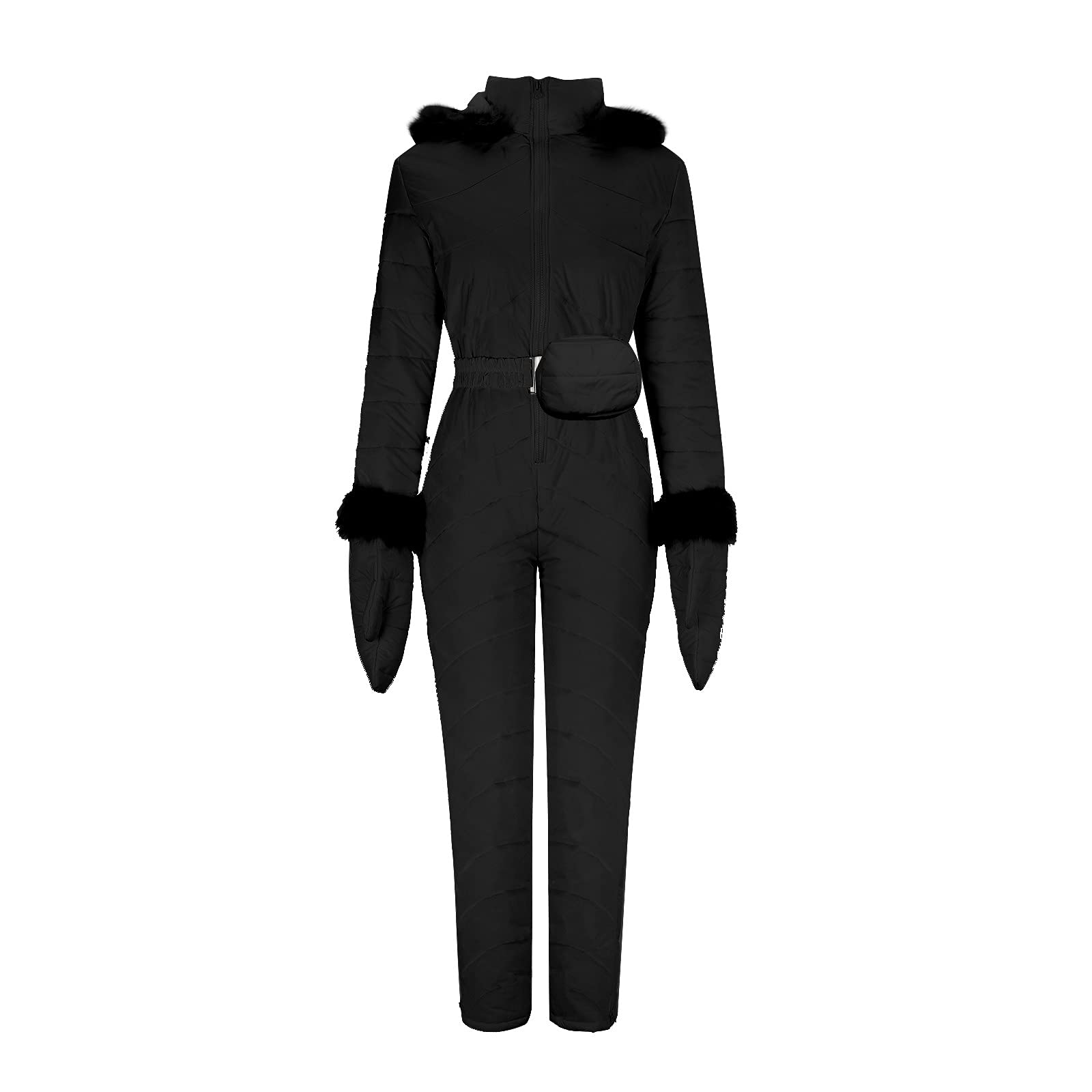 Women's Waterproof Insulated One-Piece Ski Suit - Winter Snow Jumpsuit for Outdoor Sports & Snowboarding - Perfect for Skiing, Snowboarding & Cold Weather Adventures