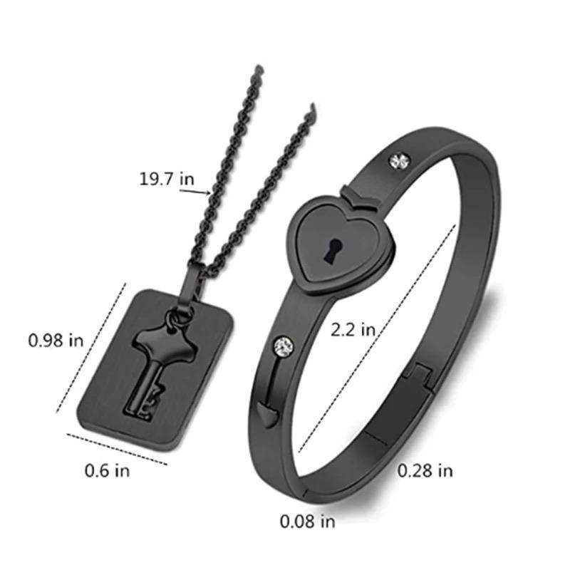 Bean Love Lock - Heart-Shaped Couple Key Lock for Love Notes & Gifts | Perfect for Valentine's Day, Anniversaries & Romantic Surprises