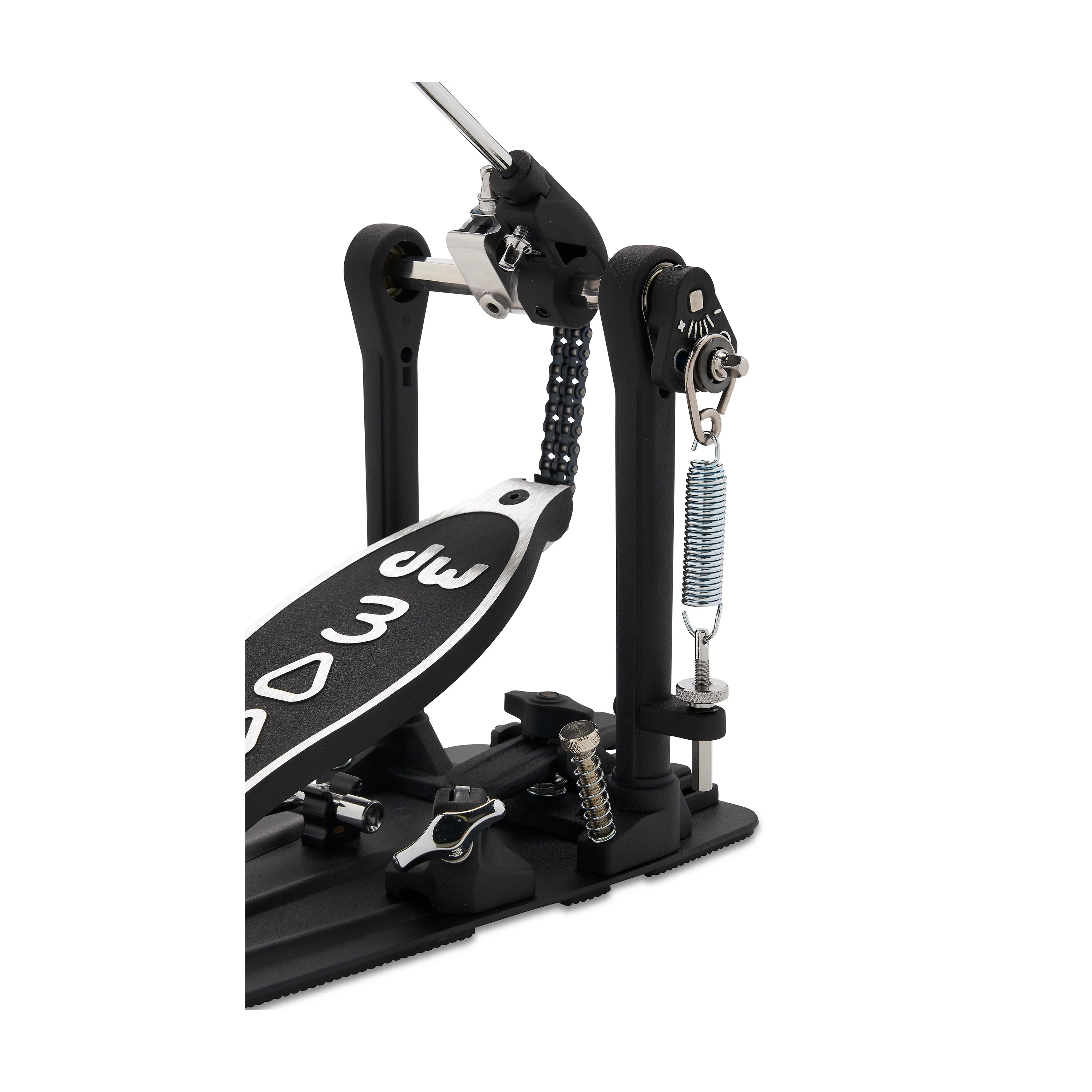 DW DWCP3000A 3000 Series Single Bass Drum Pedal - Professional Drum Kit Accessory for Live Performances & Studio Recording