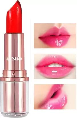 Wiffy Oil-Free Gel Waterproof Soft Lipstick - Long-Lasting Red Shade (3.6g) - Perfect for All-Day Wear, Parties, and Outdoor Adventures