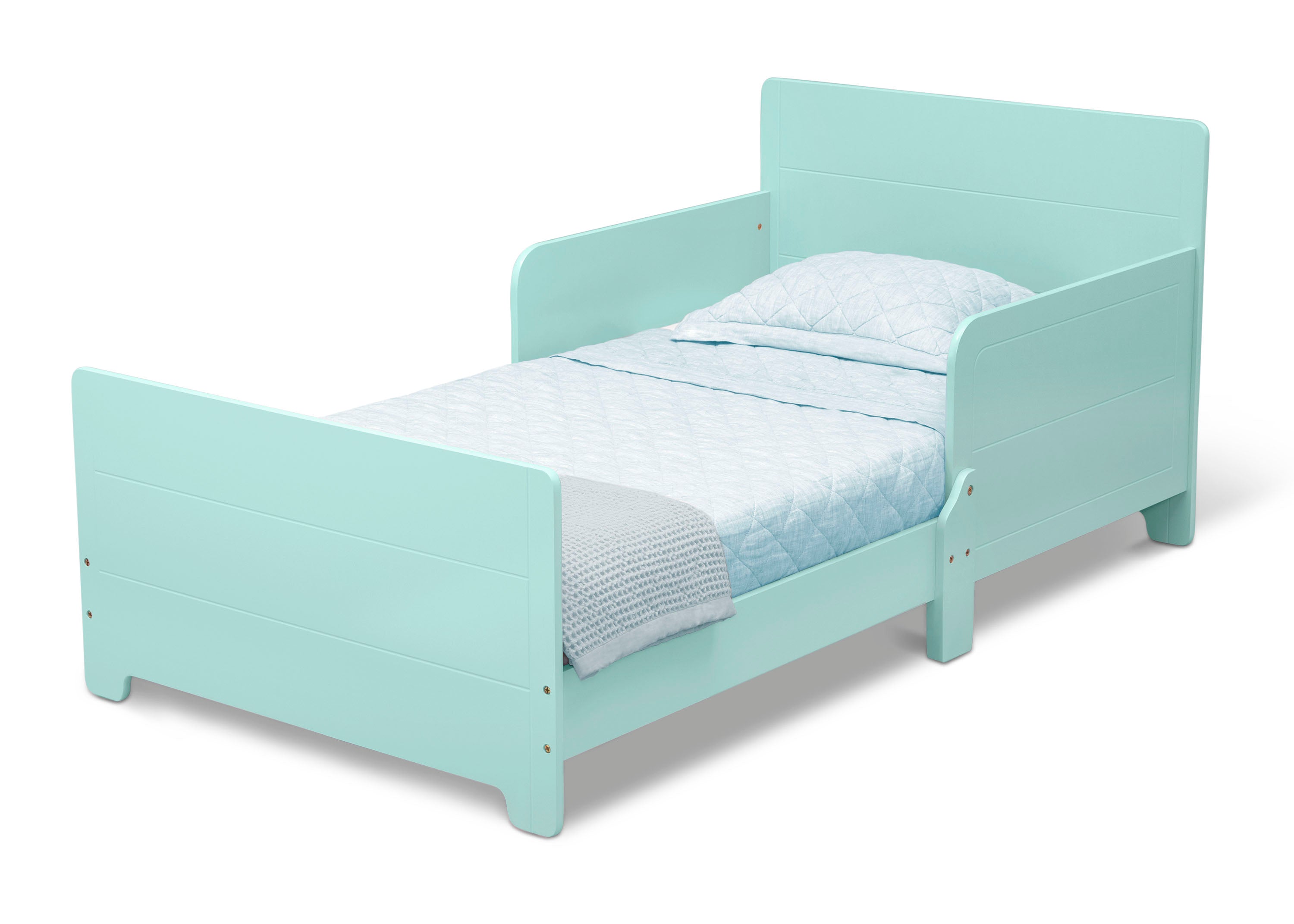 MySize Toddler Bed - Adjustable Wooden Toddler Bed for Kids 2-5 Years | Safe & Sturdy Transition Bed for Nursery, Daycare or Travel | Perfect for Growing Toddlers