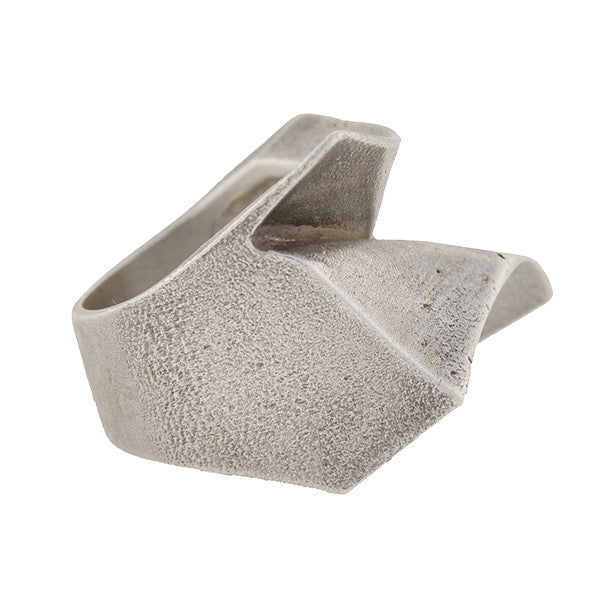BJÖRN WECKSTRÖM Lapponia Modernist Sterling Silver Ring - Handcrafted Scandinavian Jewelry for Women & Men - Perfect for Weddings, Anniversaries & Special Occasions