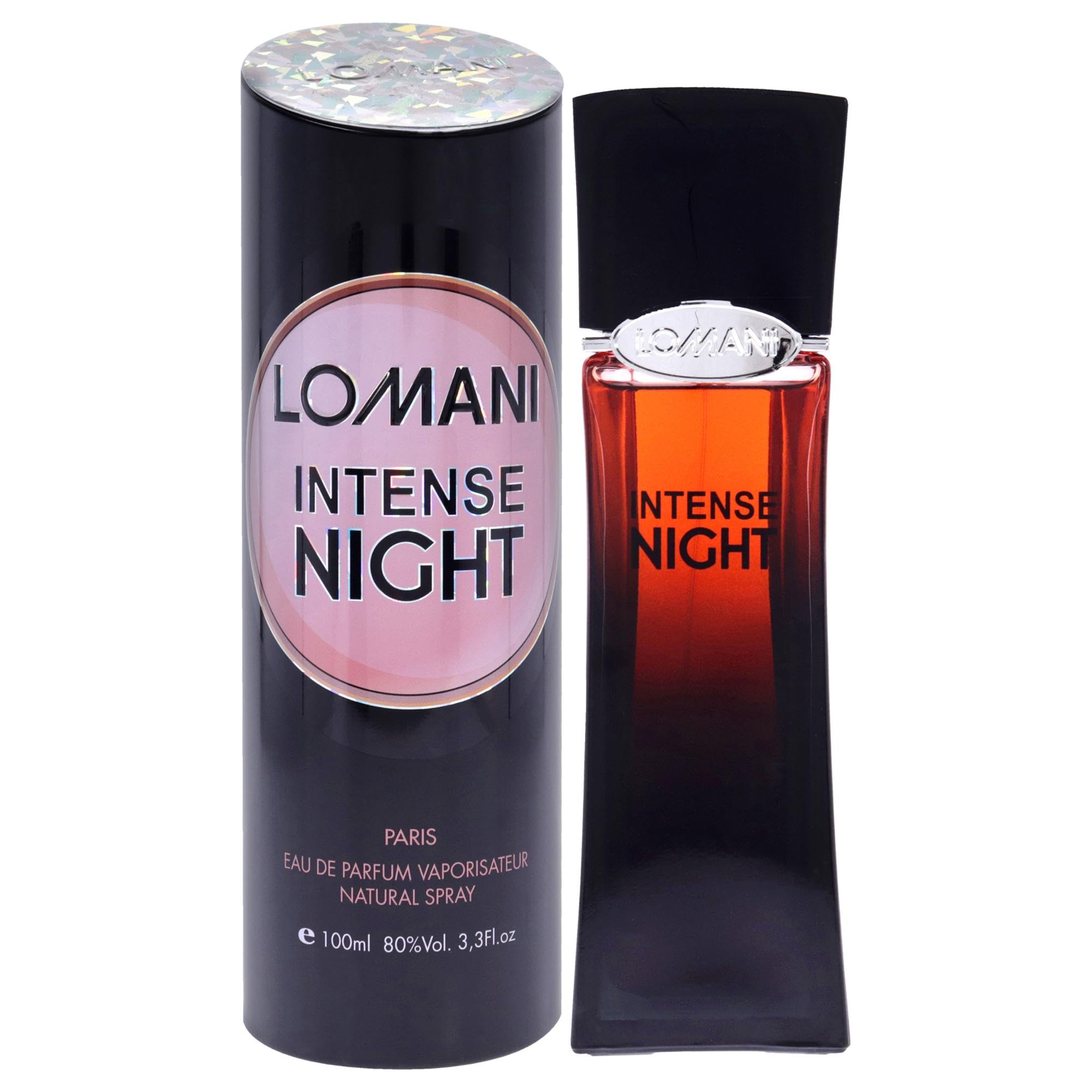 Lomani Intense Night Eau de Parfum Spray for Women - 3.4 oz Floral Fragrance | Perfect for Evening Events, Date Nights & Special Occasions