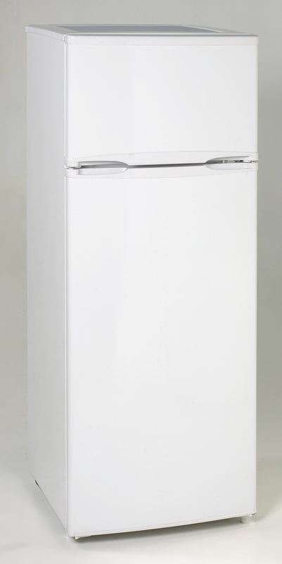 Avanti RA7306WT 7.4 Cu Ft Compact Refrigerator with Freezer - Energy Efficient Apartment Fridge, White - Perfect for Dorms, Small Kitchens & Office Spaces