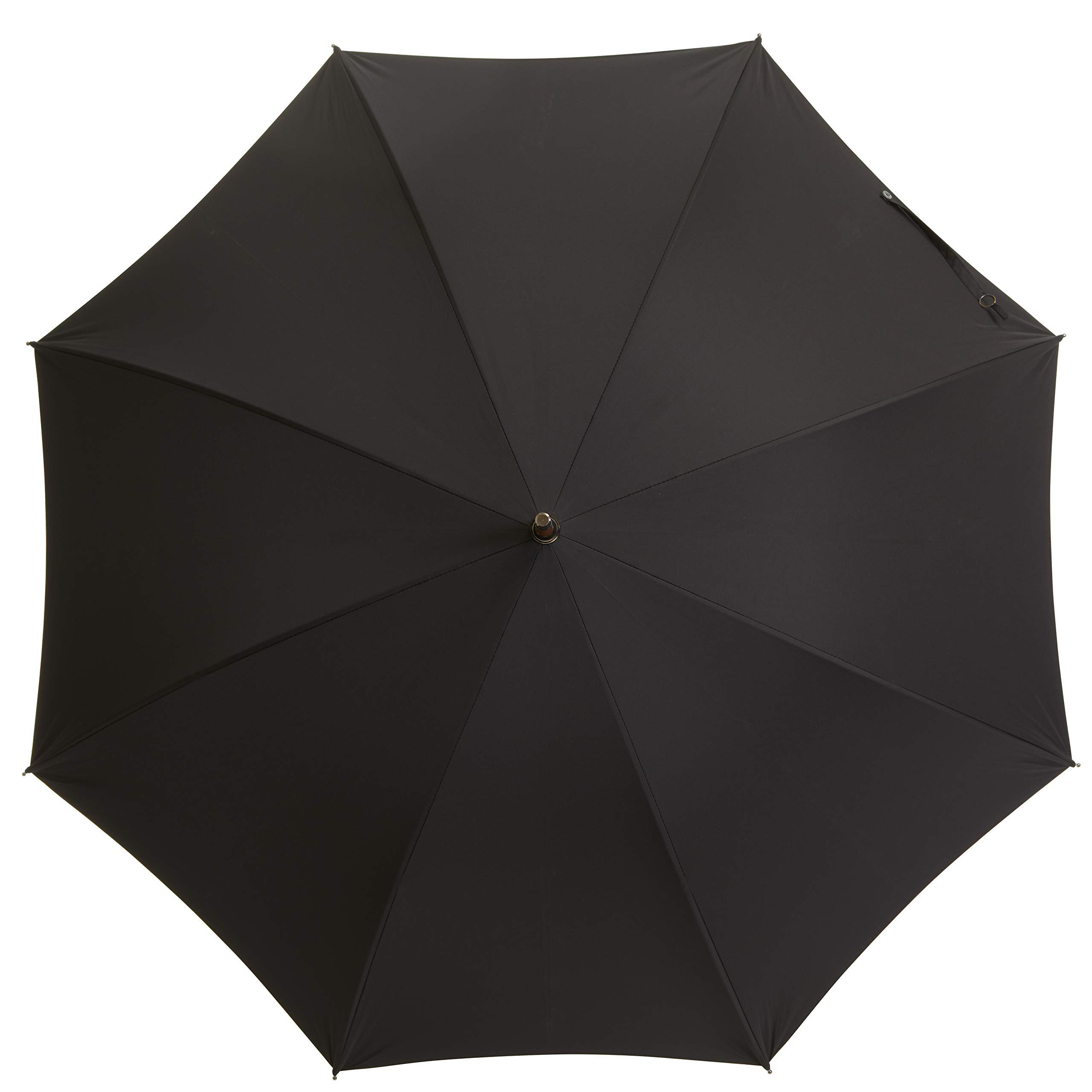 Classic English Black Umbrella - Windproof & Waterproof - Perfect for Rainy Days, Outdoor Events & Fashion Accessory