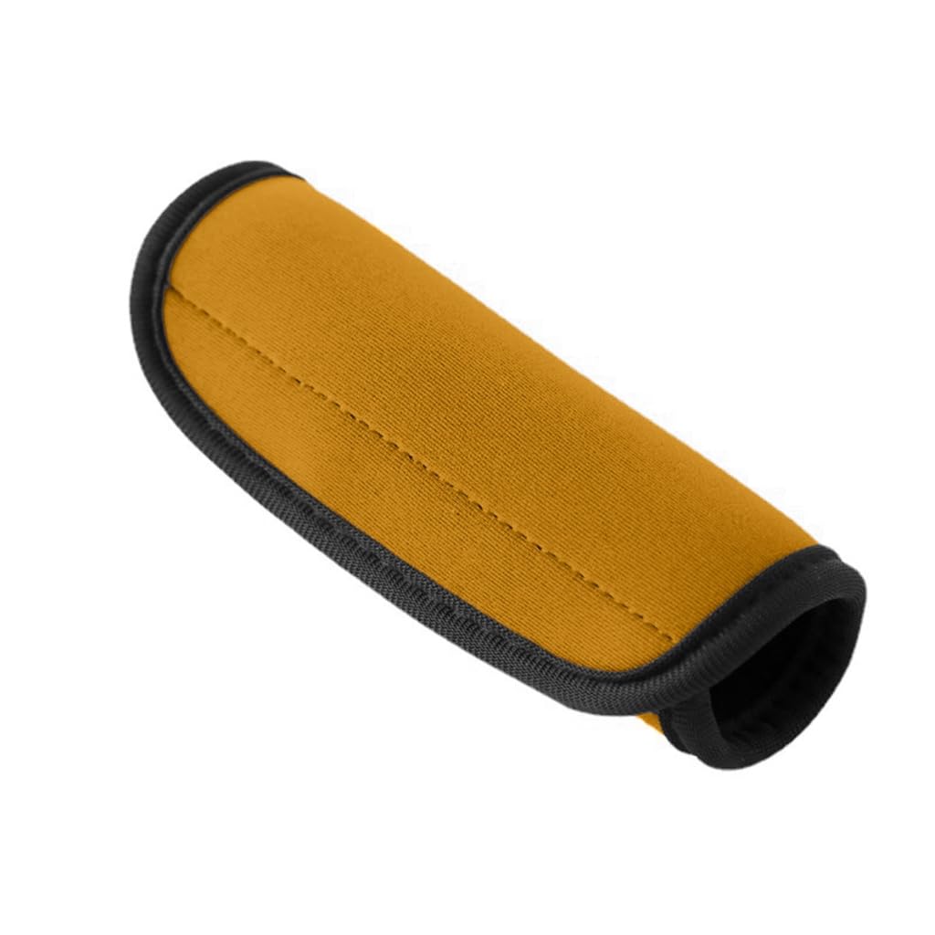 Neoprene Luggage Handle Wrap - Suitcase Identifier & Trolley Grip Cover for Easy Travel Identification (Airport, Cruise, Business Trips)