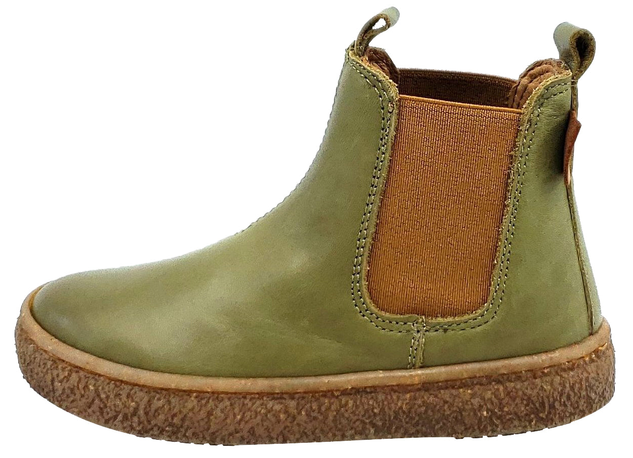 Naturino Boys' Figus Sneakers - Military Green | Comfortable Kids' Shoes for School & Outdoor Play